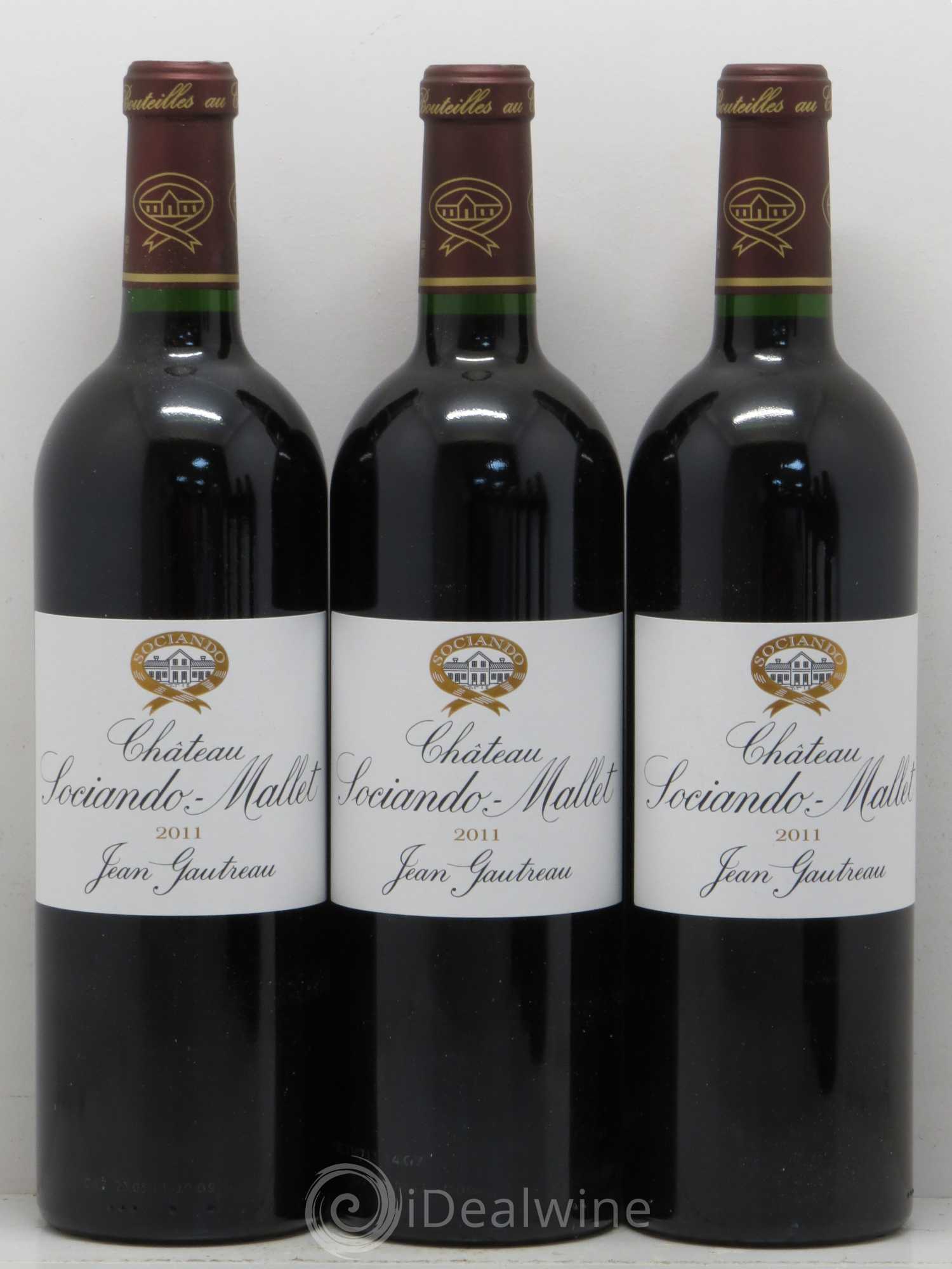 Château Sociando Mallet 2011 - Lot de 6 bouteilles - 2