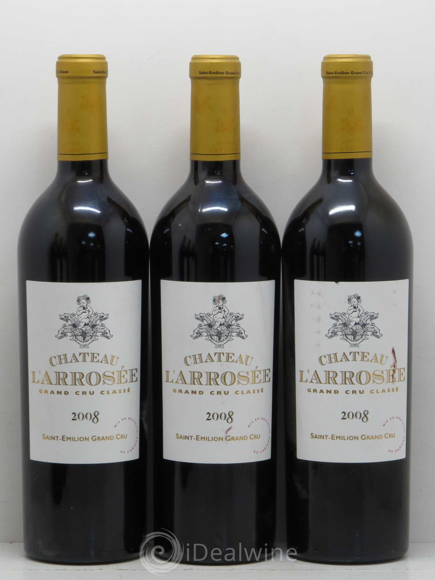 Château l' Arrosée Grand Cru Classé 2008 - Lot de 6 bouteilles - 2