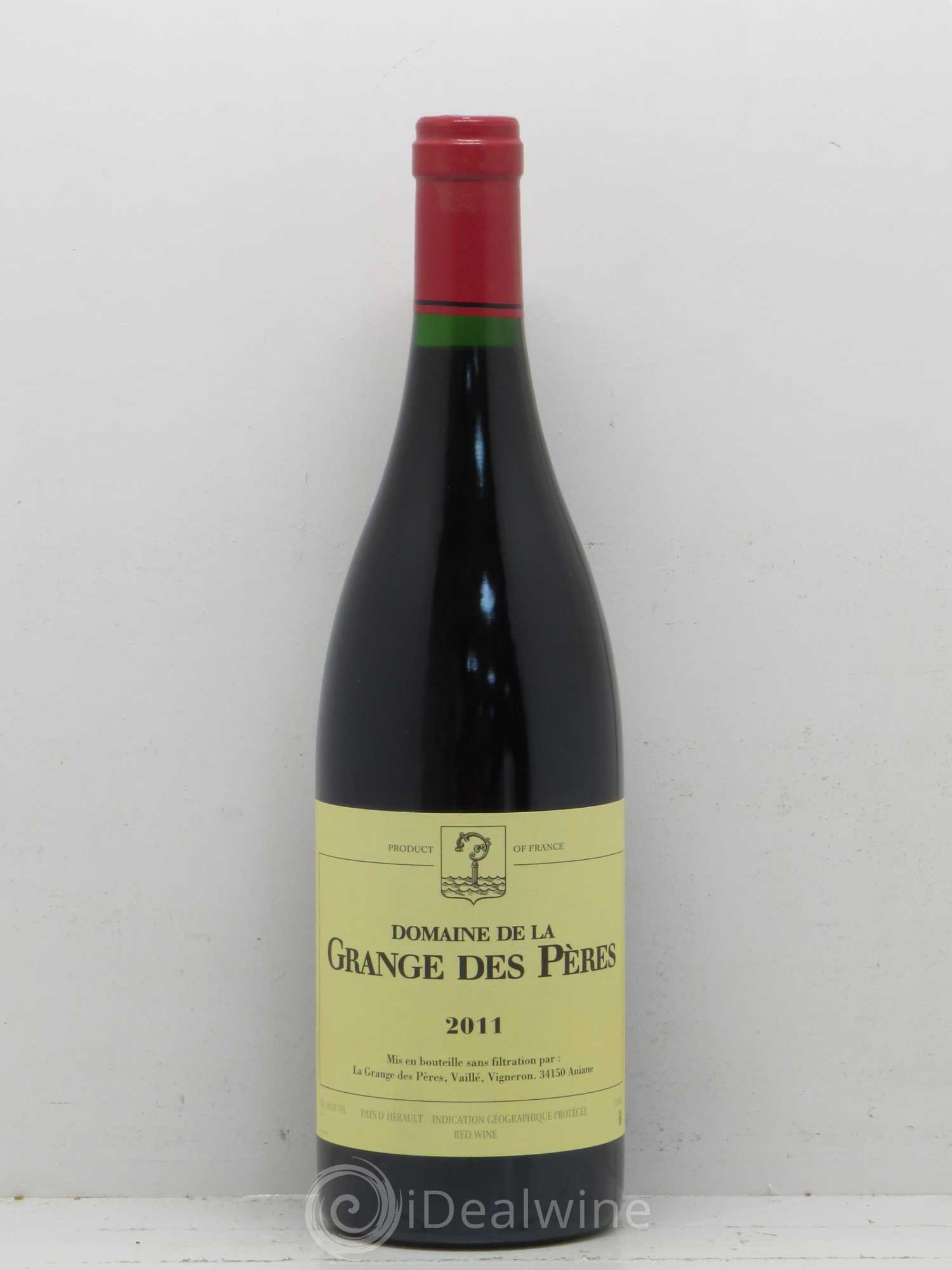 Pays d'Hérault Grange des Pères Laurent Vaillé 2011 - Lot de 1 bouteille - 0