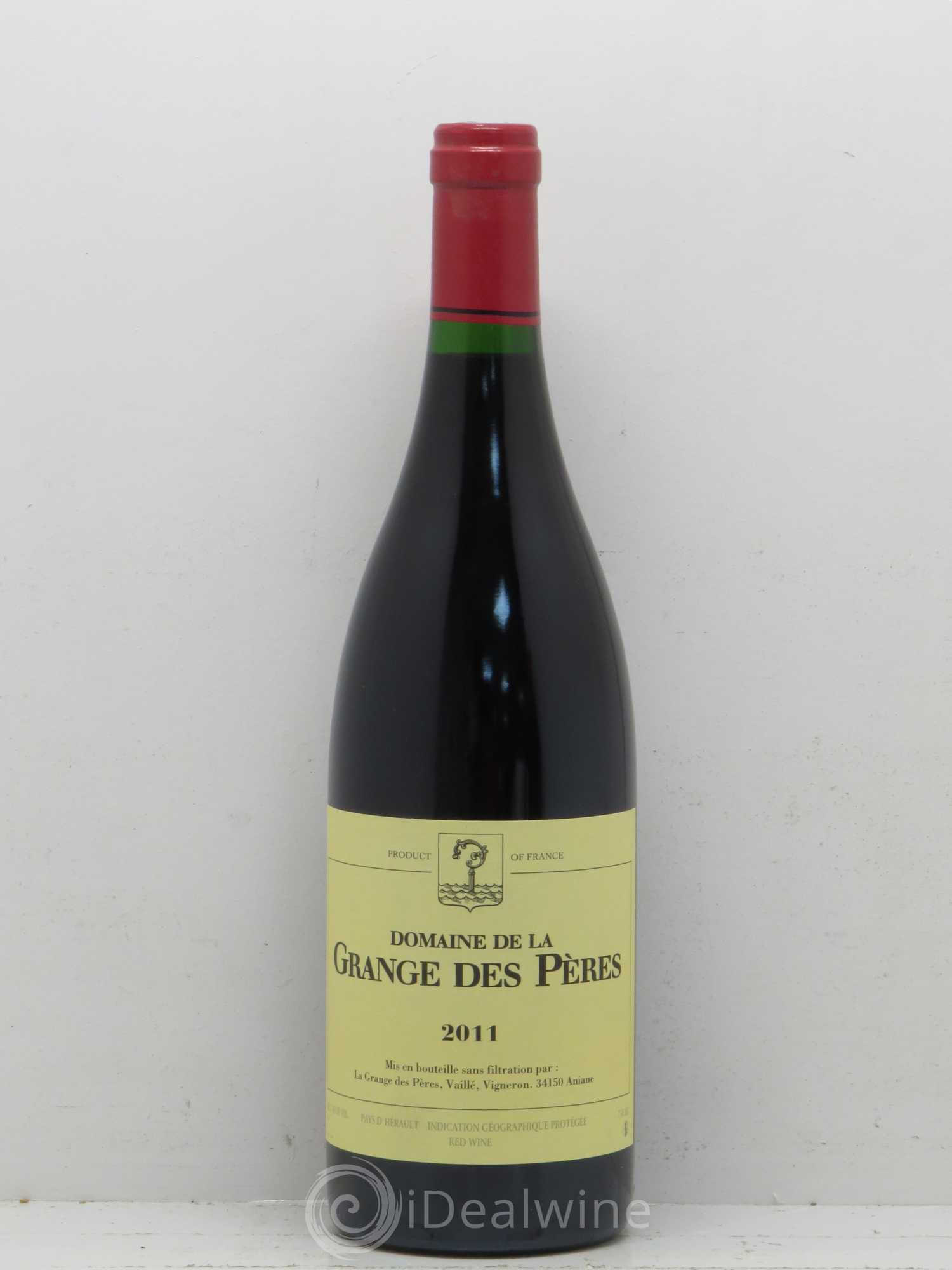 Pays d'Hérault Grange des Pères Laurent Vaillé 2011 - Lot de 1 bouteille - 0