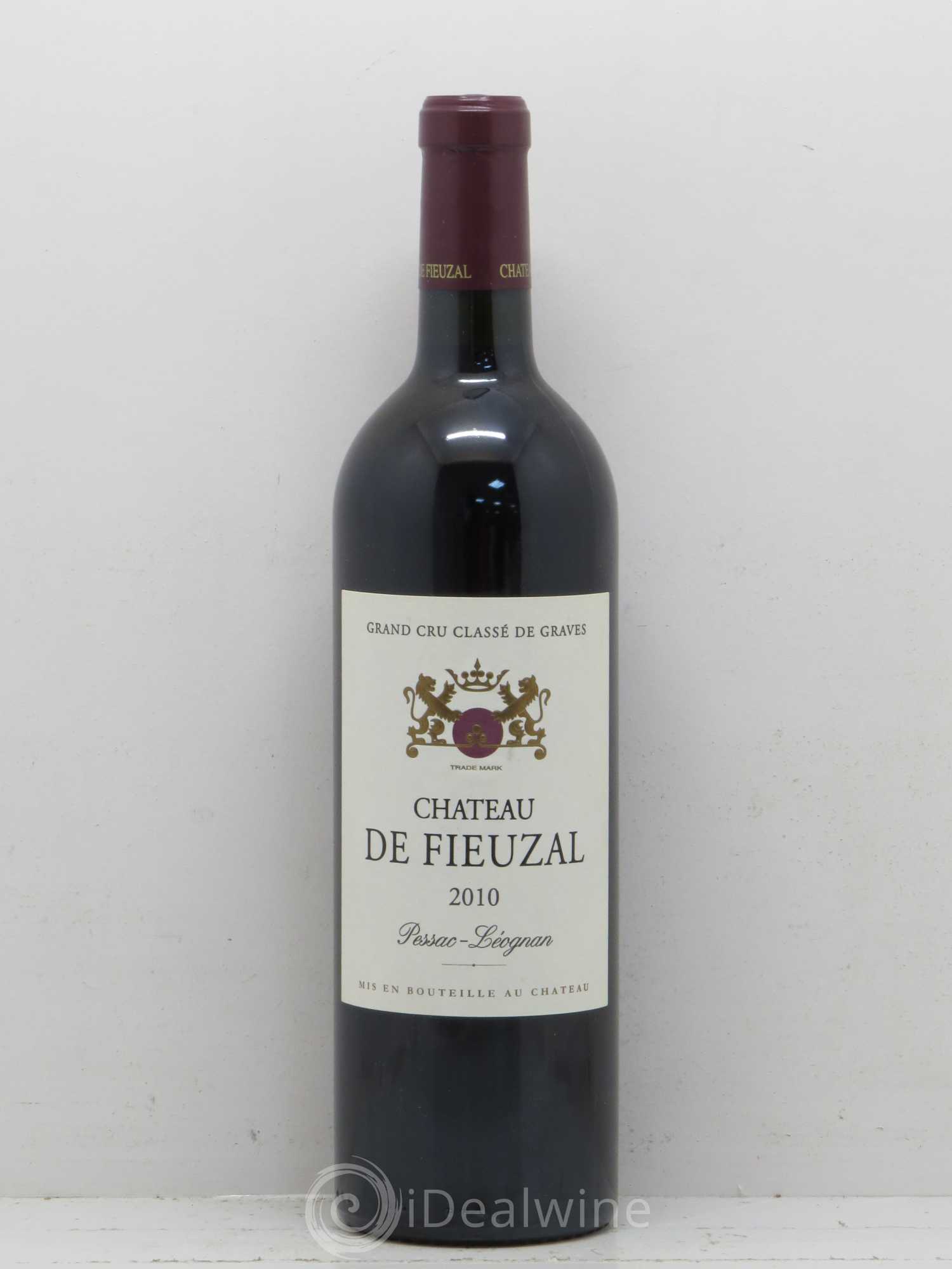 Château de Fieuzal Cru Classé de Graves 2010 - Lot de 1 bouteille - 0