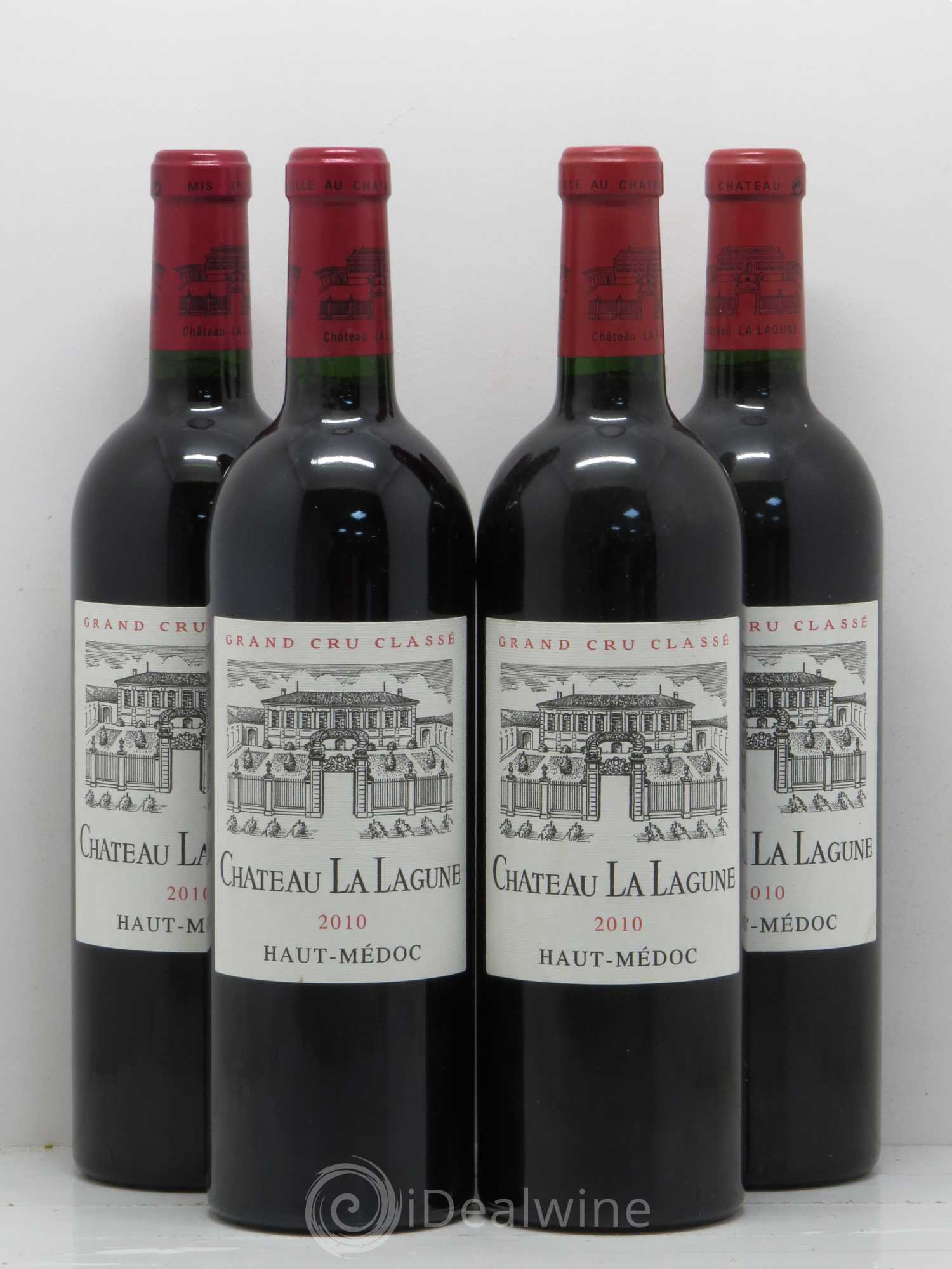 Château la Lagune 3ème Grand Cru Classé 2010 - Lot de 4 bouteilles - 0