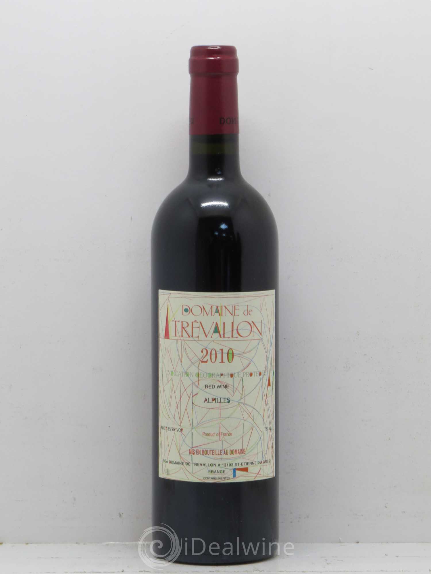 Coteaux d'Aix-en-Provence Trévallon (Domaine de) Eloi Dürrbach 2010 - Lot de 1 bouteille - 0