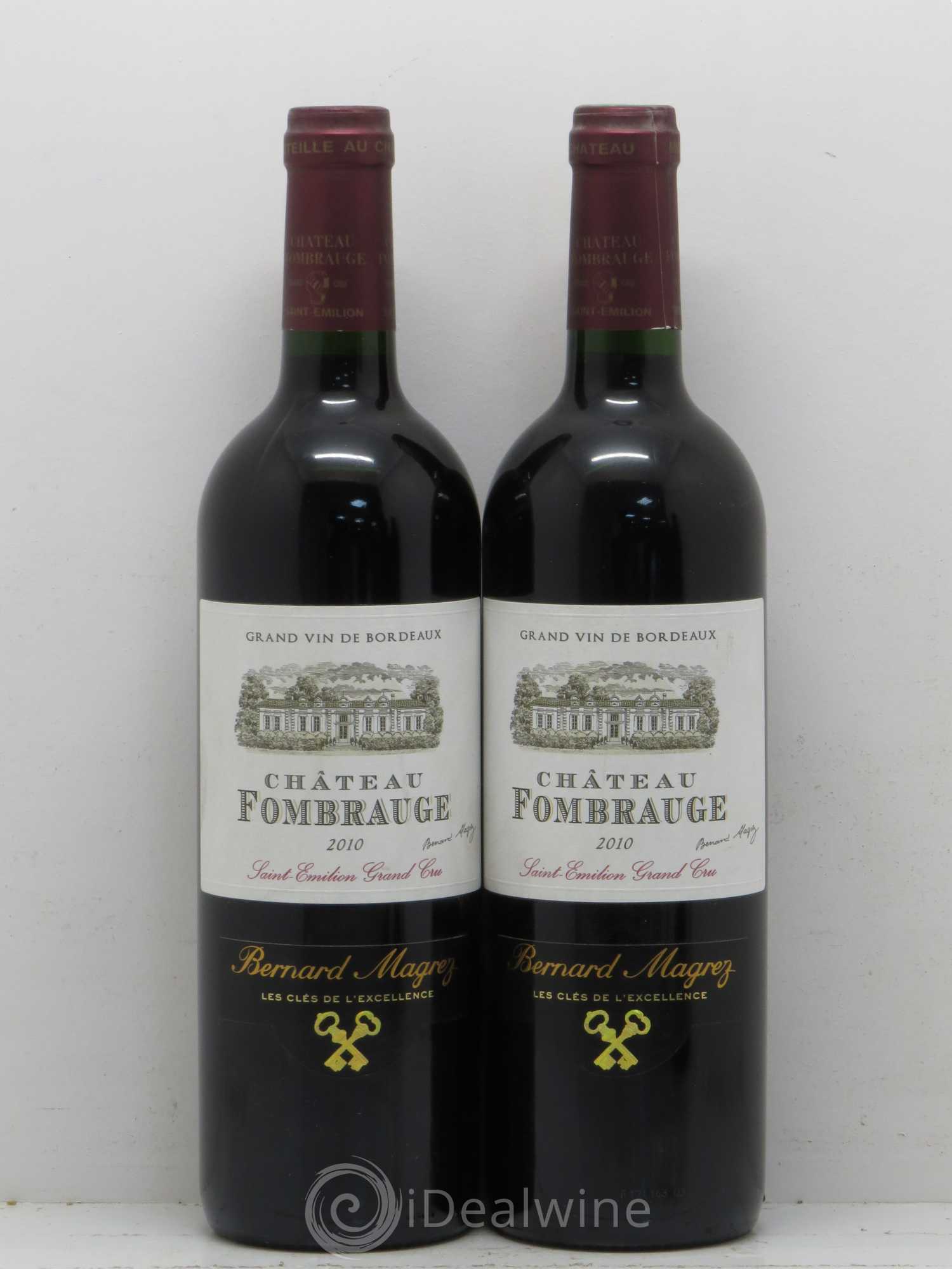 Château Fombrauge Grand Cru Classé 2010 - Lot de 2 bouteilles - 0