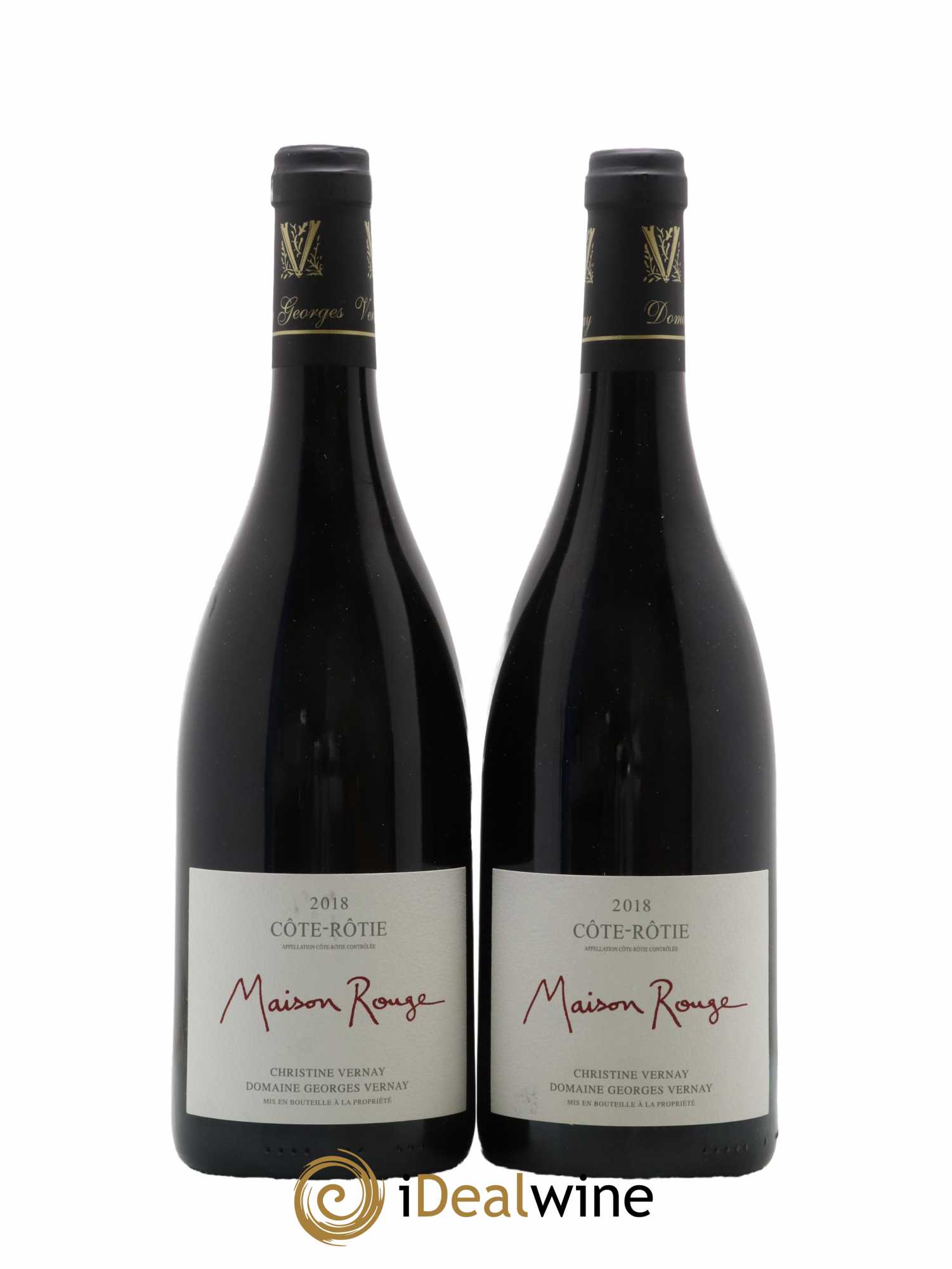 Côte-Rôtie Maison Rouge Georges Vernay 2018 - Lot de 2 bouteilles - 0
