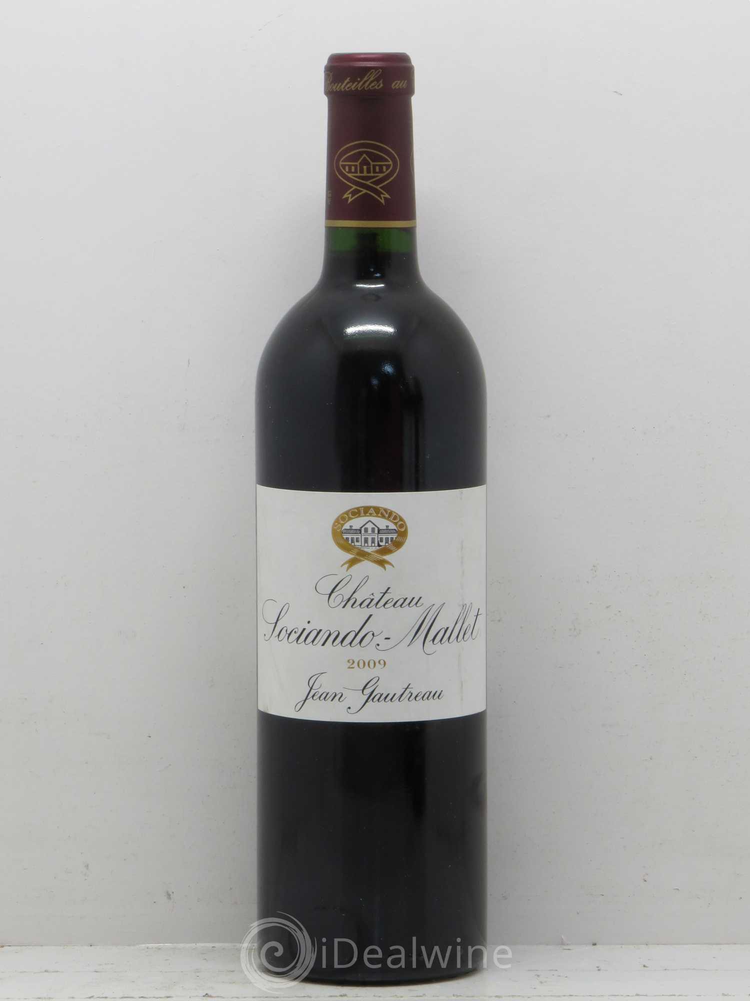 Château Sociando Mallet 2009 - Lot de 1 bouteille - 0