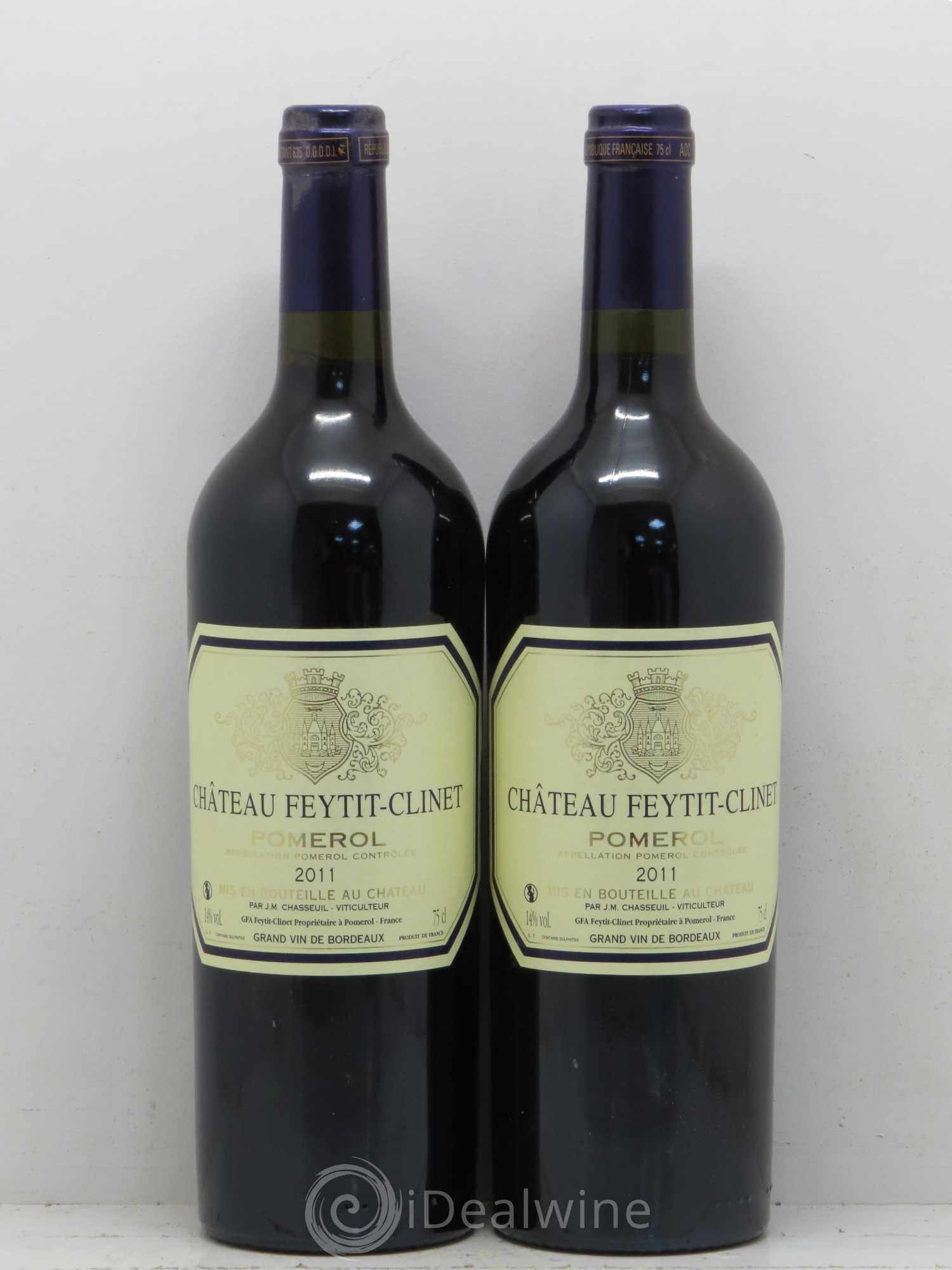 Château Feytit-Clinet 2011 - Lot de 2 bouteilles - 0