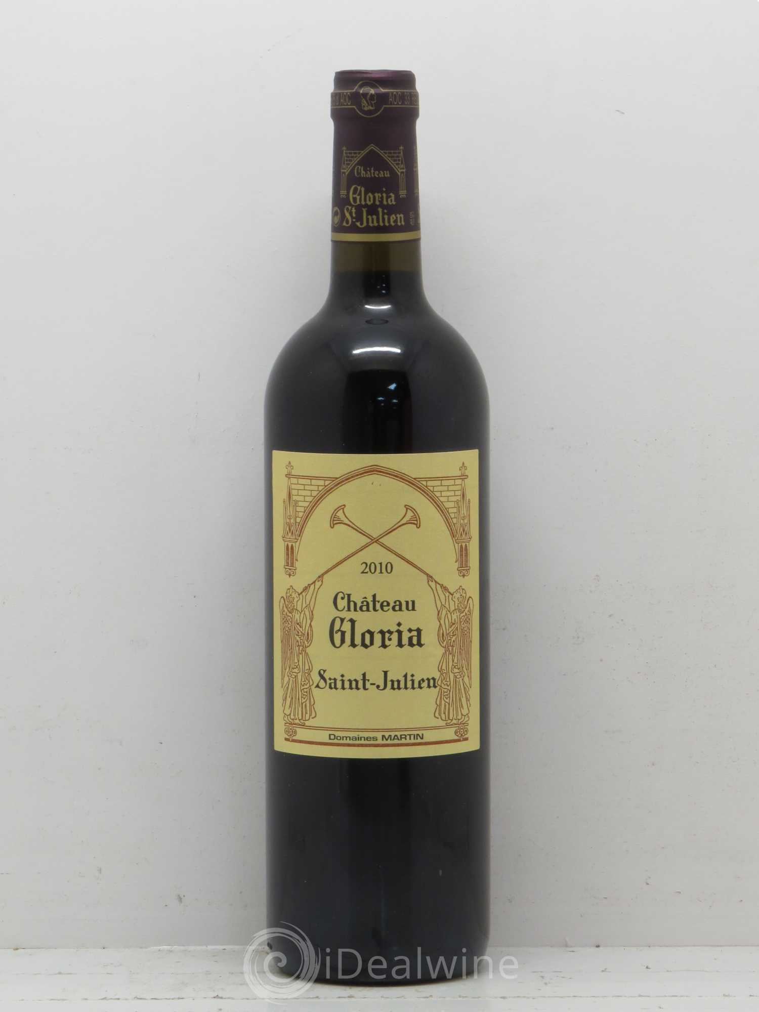 Château Gloria 2010 - Lot de 1 bouteille - 0
