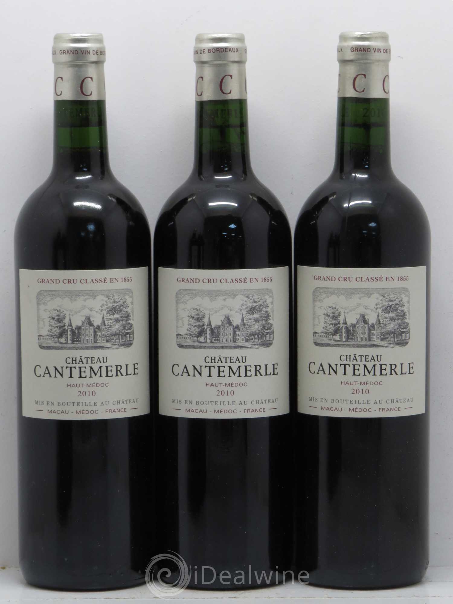 Château Cantemerle 5ème Grand Cru Classé 2010 - Lot de 6 bouteilles - 2