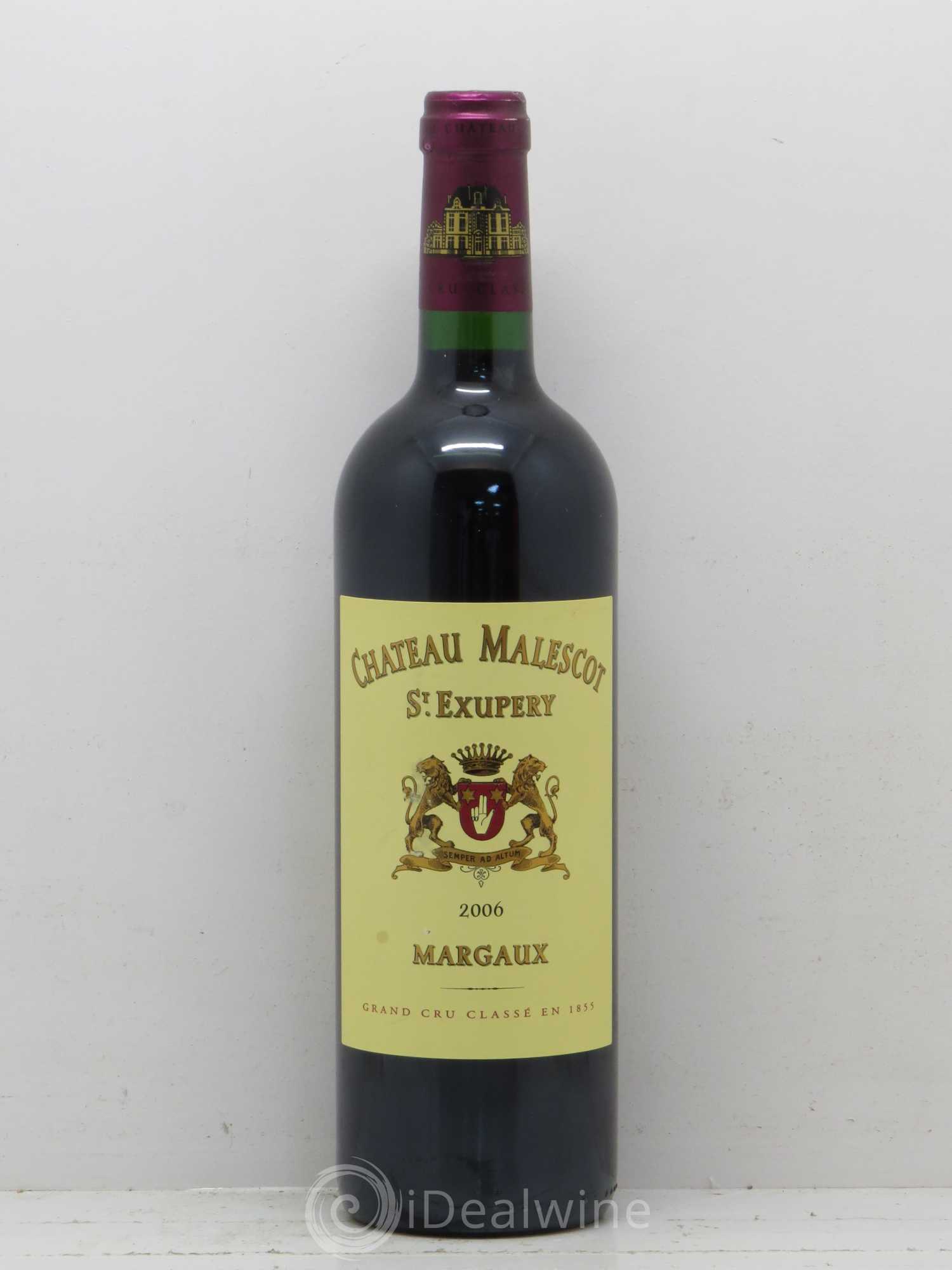 Château Malescot Saint-Exupéry 3ème Grand Cru Classé 2006 - Lot de 1 bouteille - 0