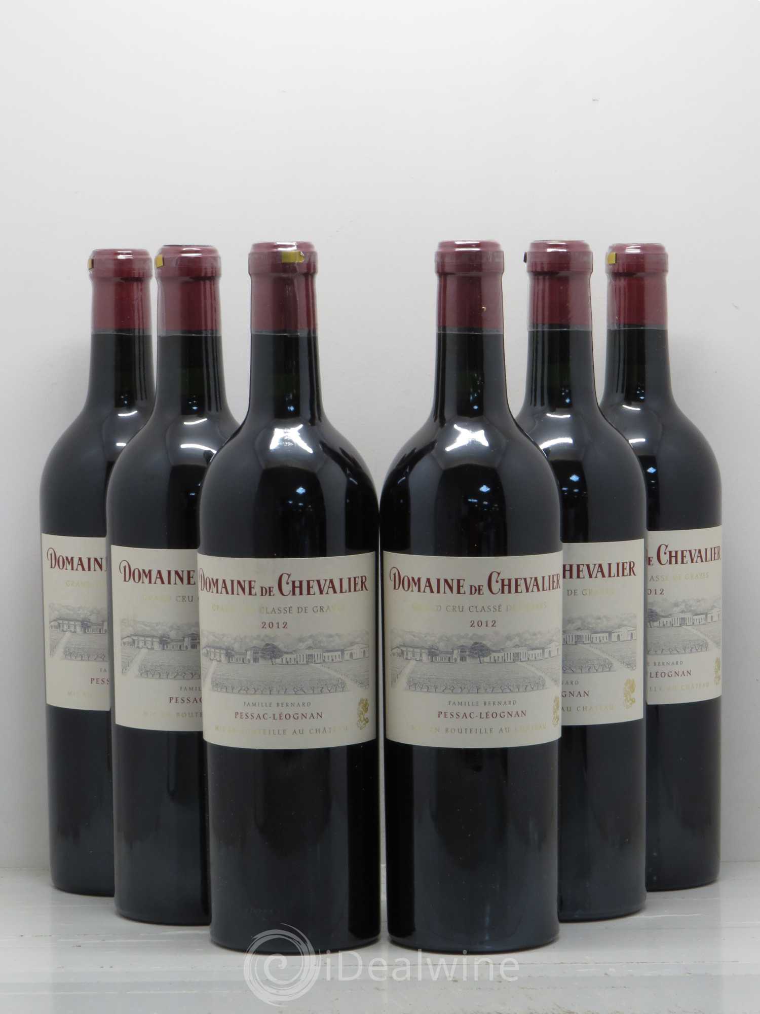 Domaine de Chevalier Cru Classé de Graves 2012 - Lot de 6 bouteilles - 0