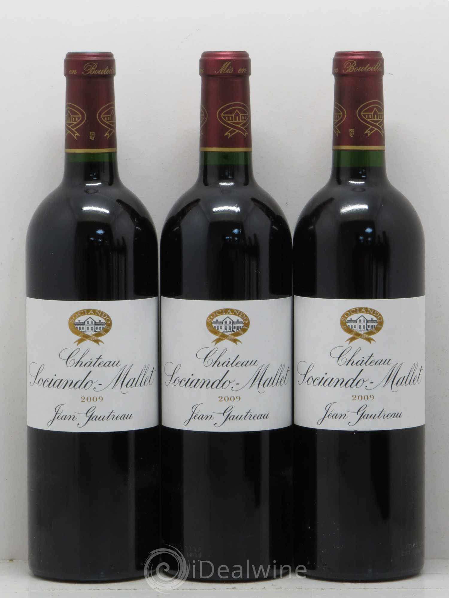 Château Sociando Mallet 2009 - Lot de 6 bouteilles - 2