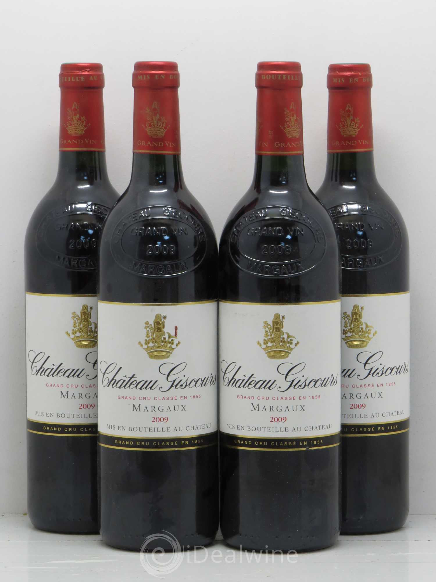 Château Giscours 3ème Grand Cru Classé 2009 - Lot de 4 bouteilles - 0