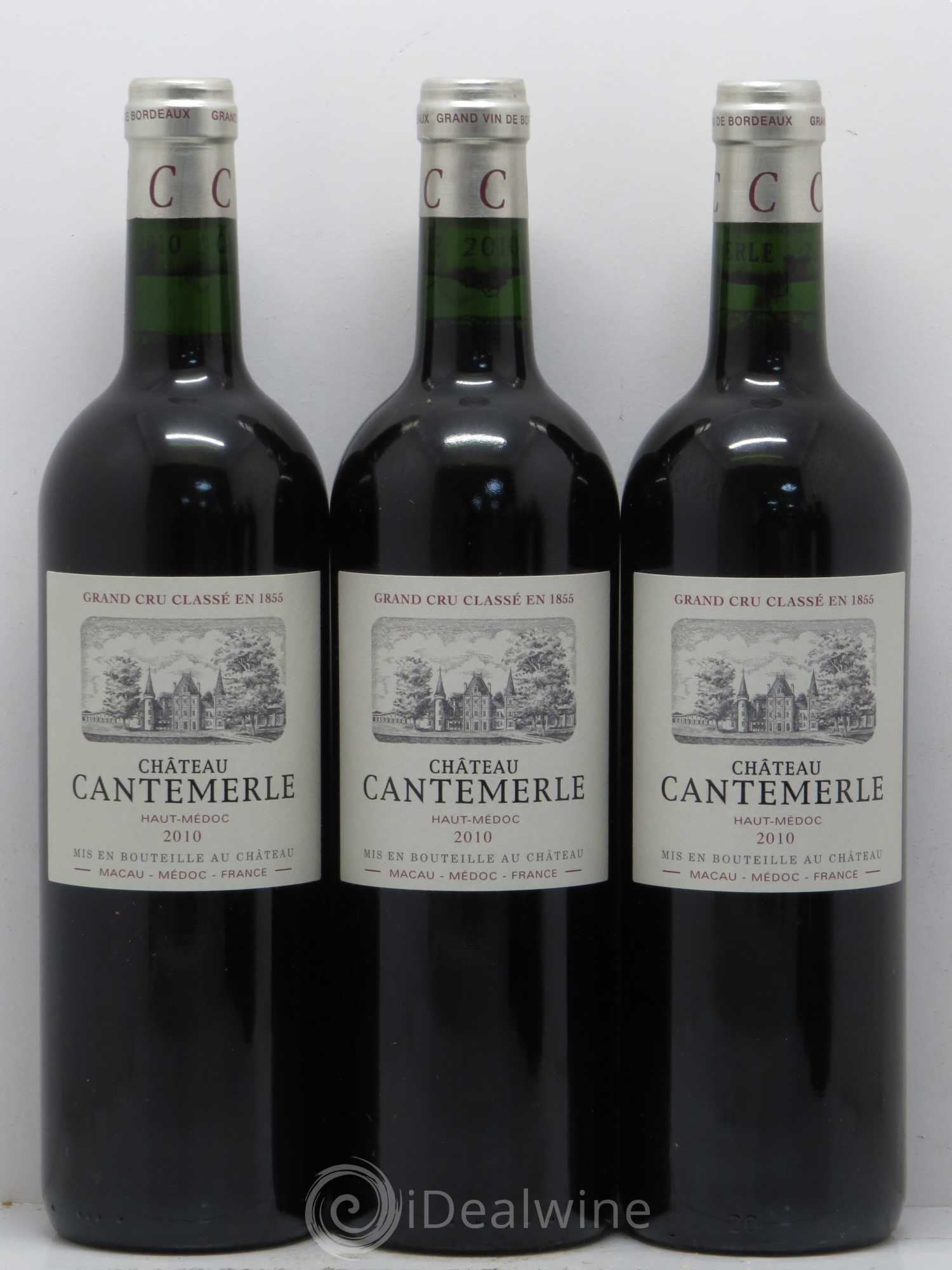 Château Cantemerle 5ème Grand Cru Classé 2010 - Lot de 6 bouteilles - 2