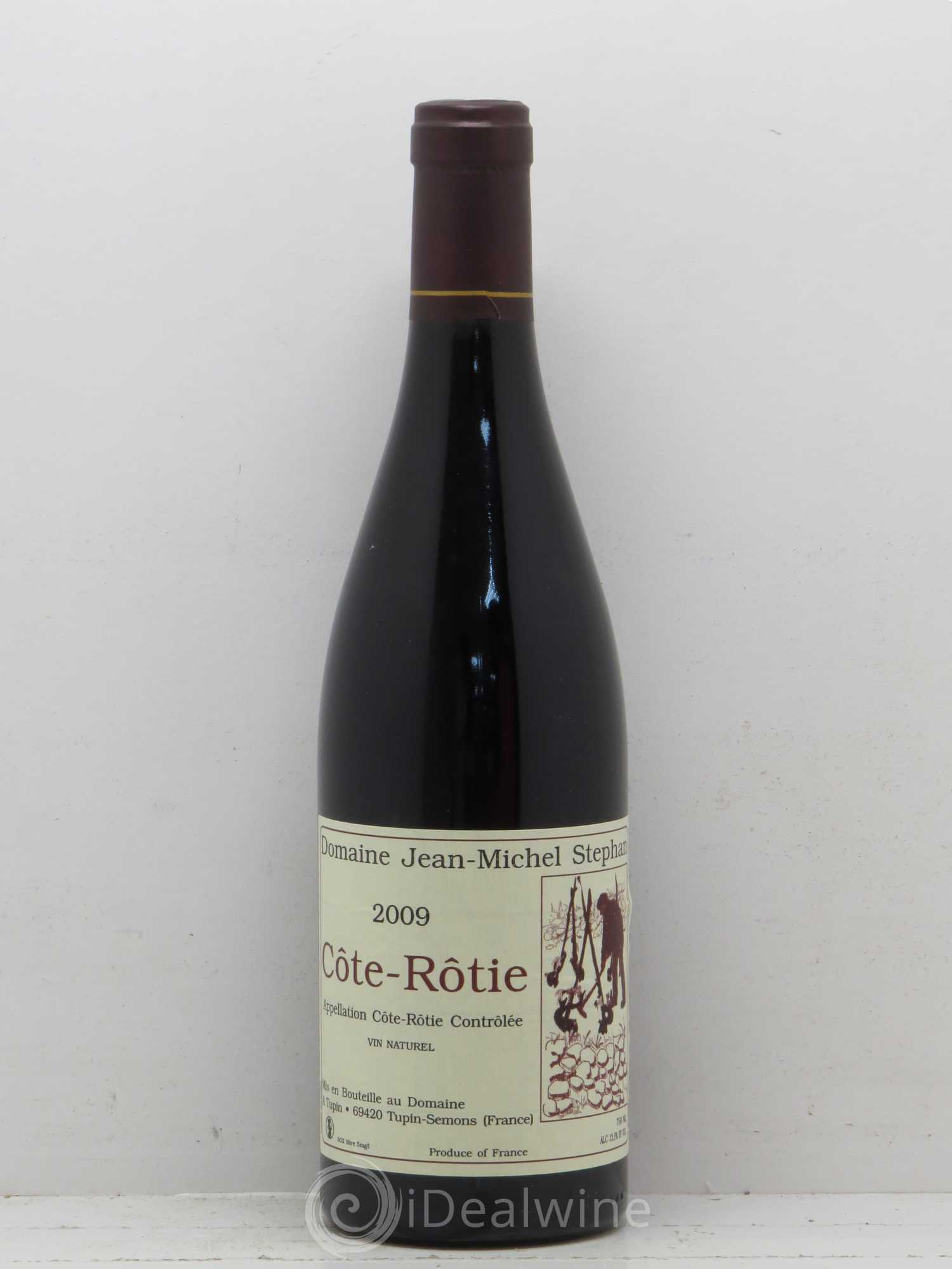 Côte-Rôtie Jean-Michel Stephan 2009 - Lot de 1 bouteille - 0