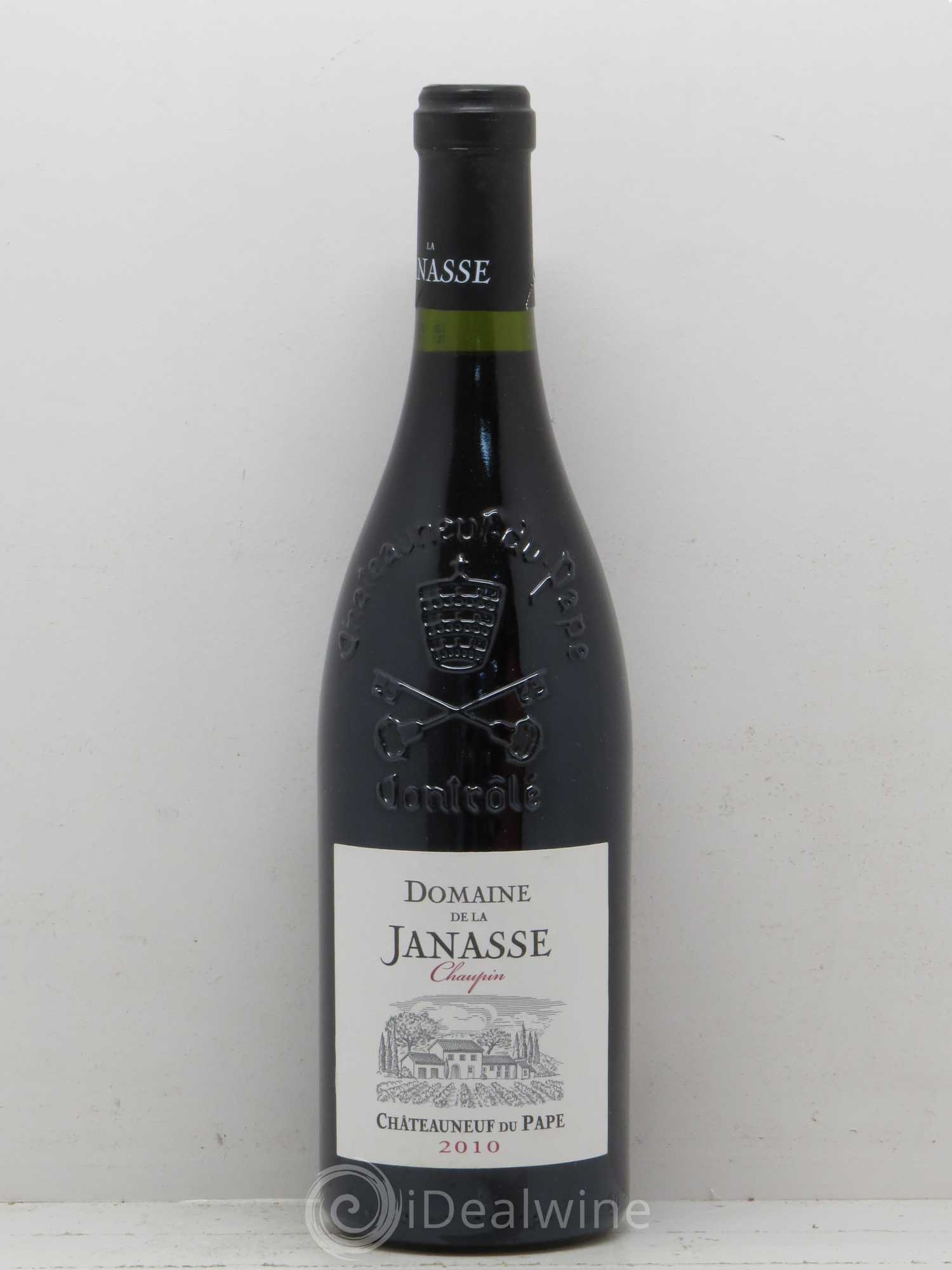 Châteauneuf-du-Pape Cuvée Chaupin La Janasse (Domaine de) 2010 - Lot de 1 bouteille - 0