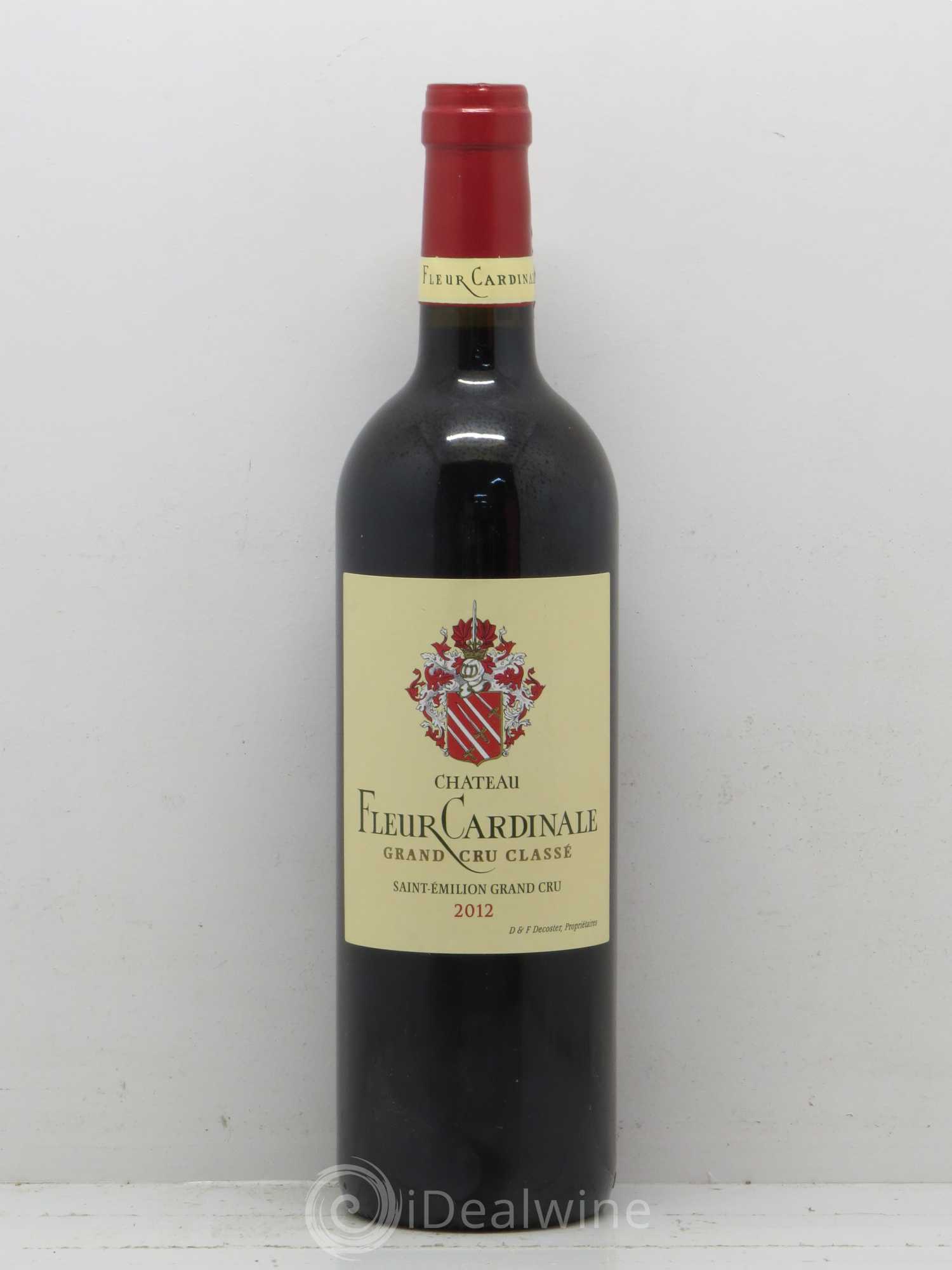 Château Fleur Cardinale Grand Cru Classé 2012 - Lot de 1 bouteille - 0