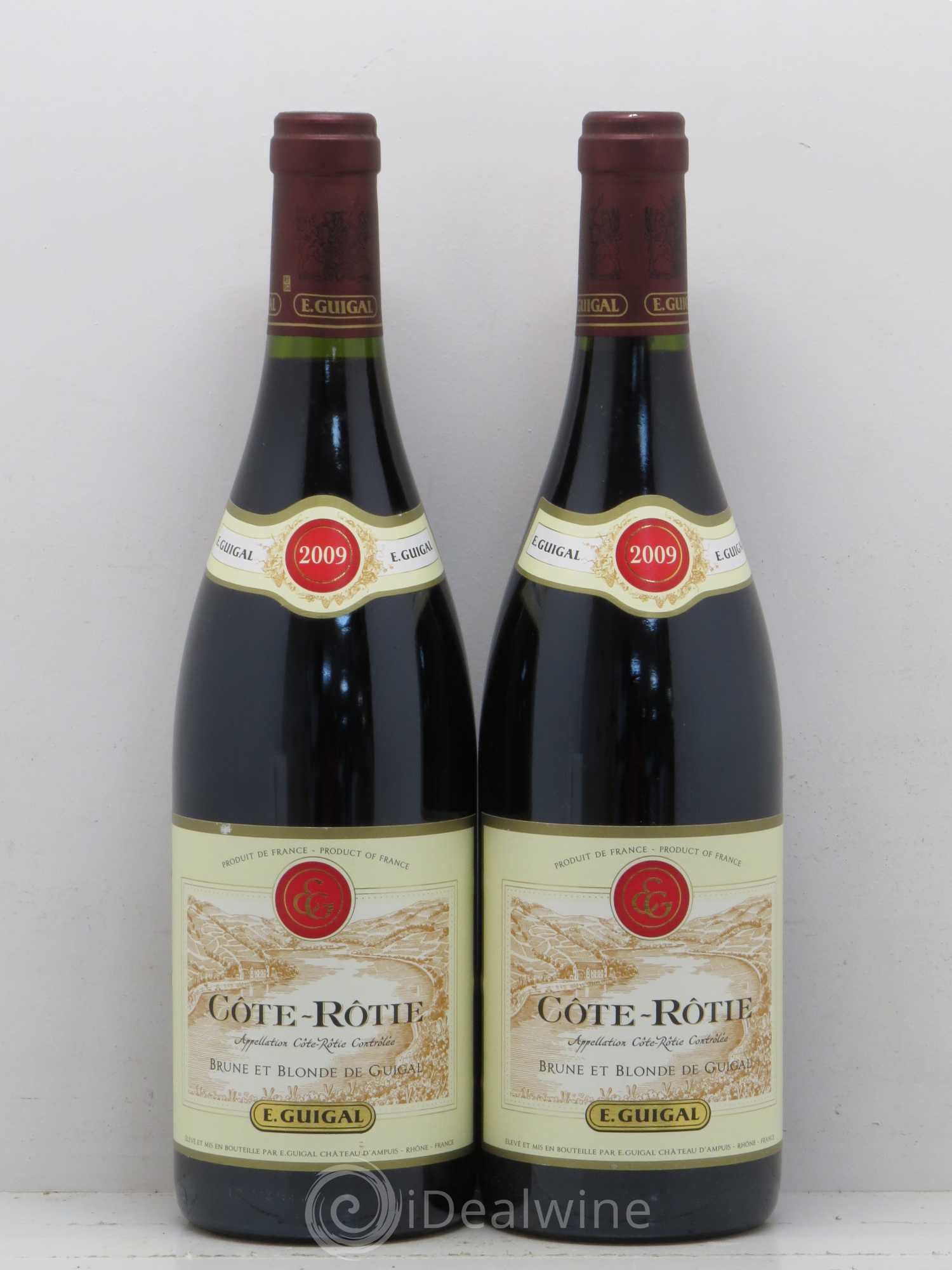 Côte-Rôtie Côtes Brune et Blonde Guigal 2009 - Lot de 2 bouteilles - 0
