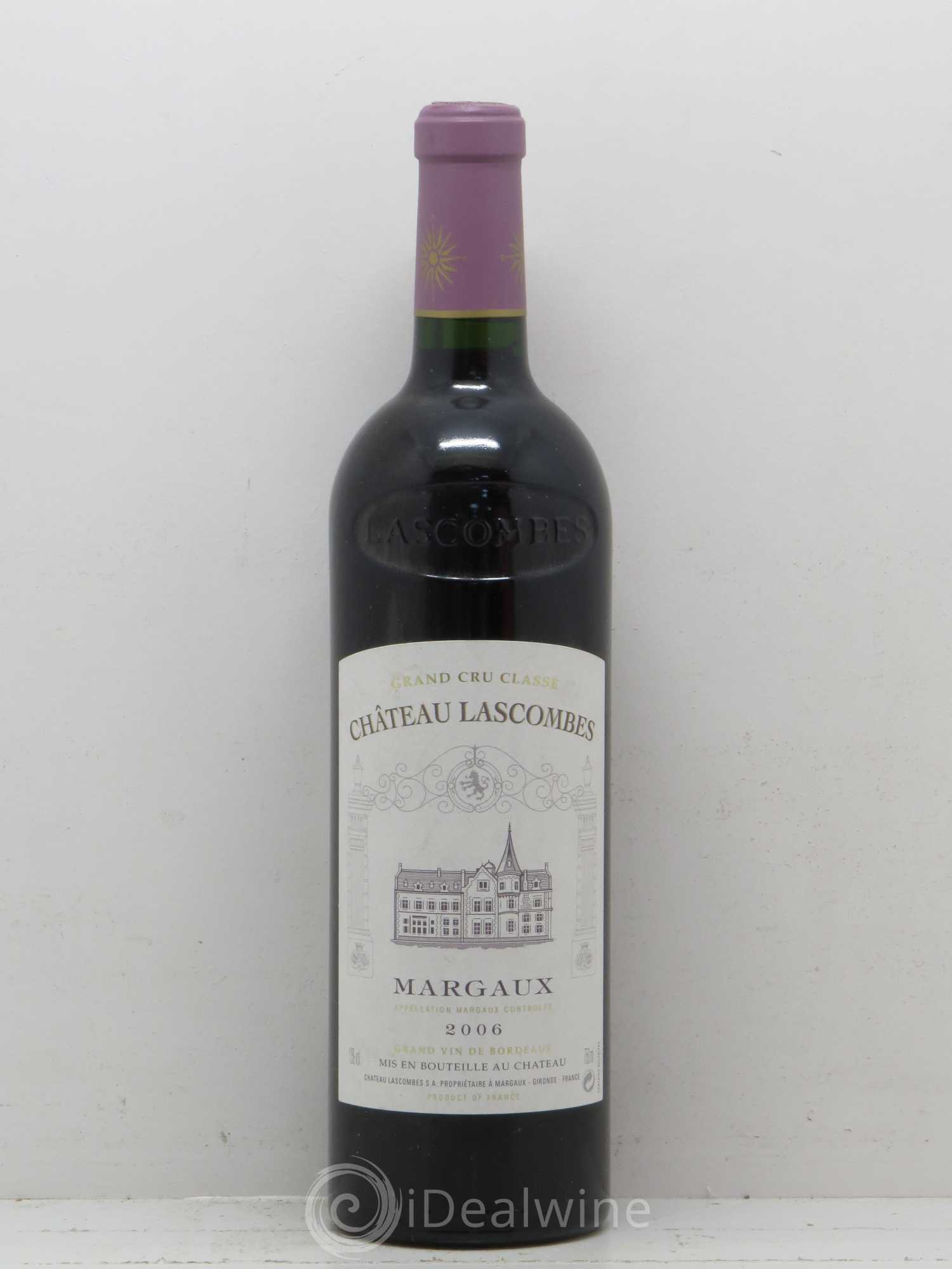 Château Lascombes 2ème Grand Cru Classé 2006 - Lot de 1 bouteille - 0