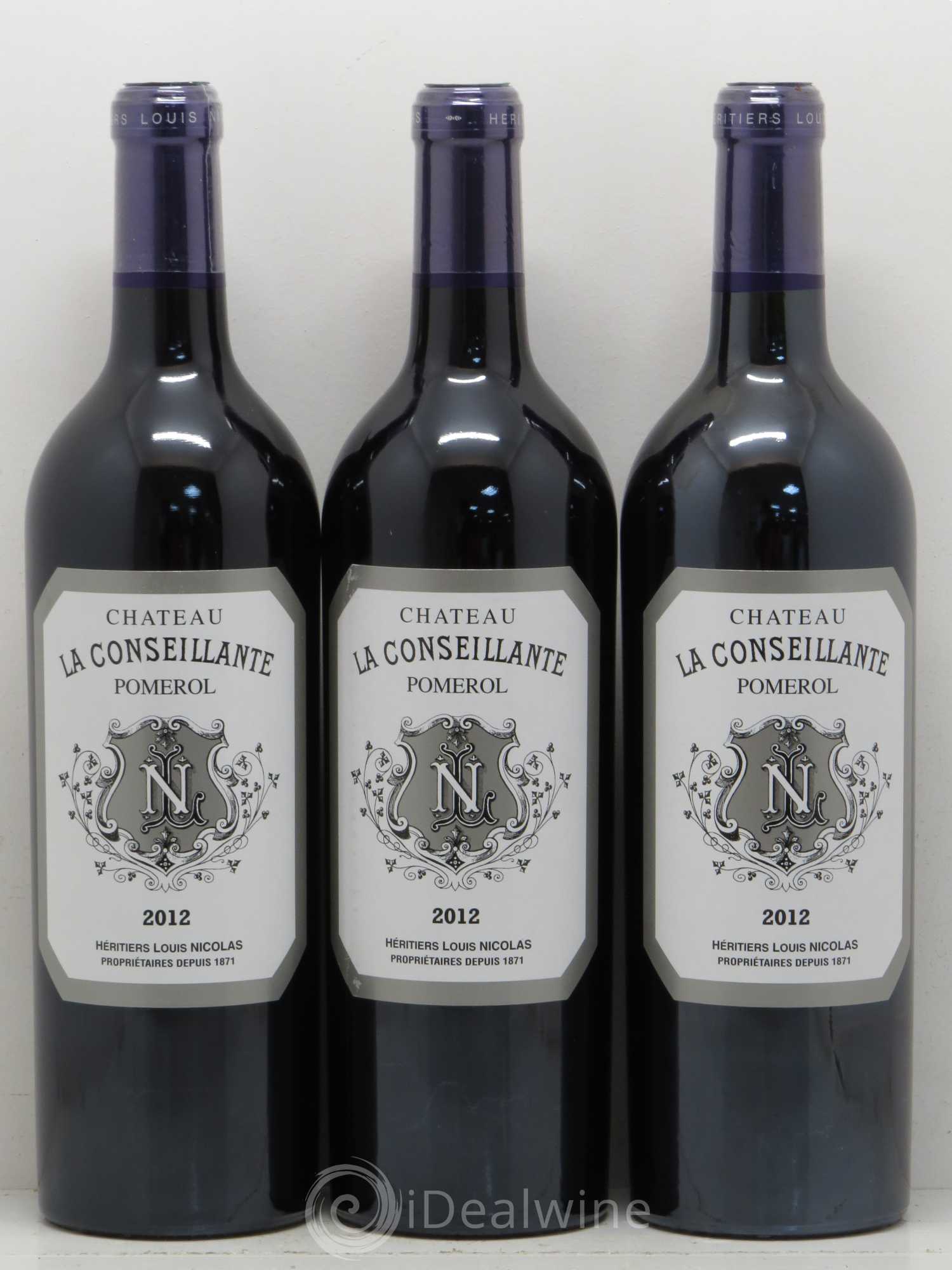 Château la Conseillante 2012 - Lot de 3 bouteilles - 0