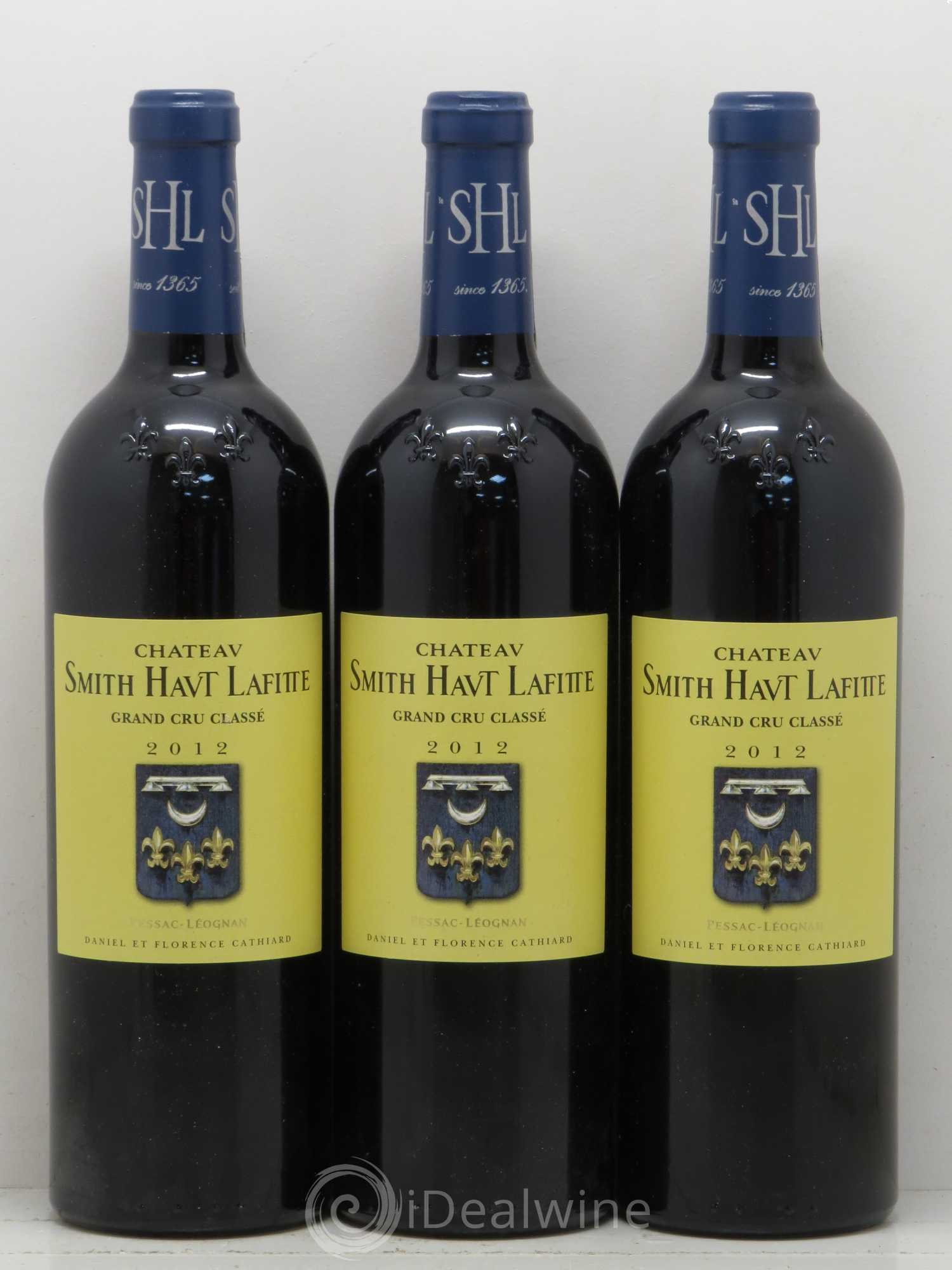 Château Smith Haut Lafitte Cru Classé de Graves 2012 - Lot de 3 bouteilles - 0