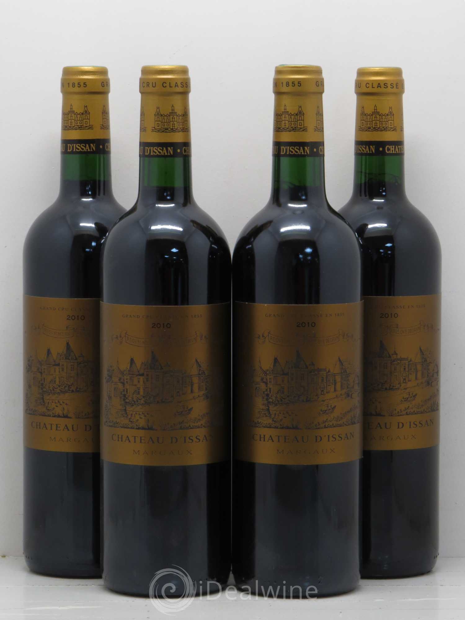 Château d'Issan 3ème Grand Cru Classé 2010 - Lot de 4 bouteilles - 0