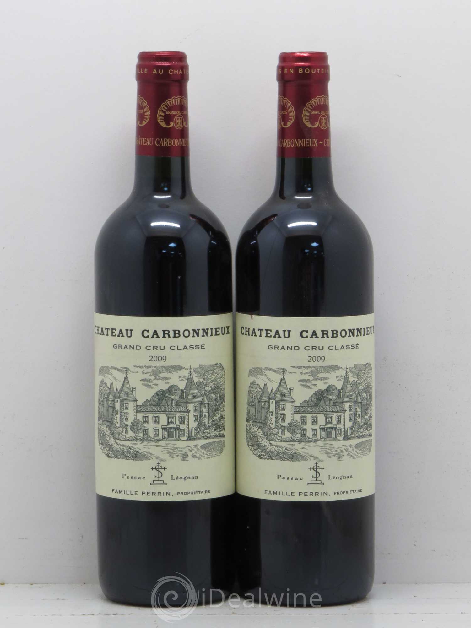 Château Carbonnieux Cru Classé de Graves 2009 - Lot de 2 bouteilles - 0