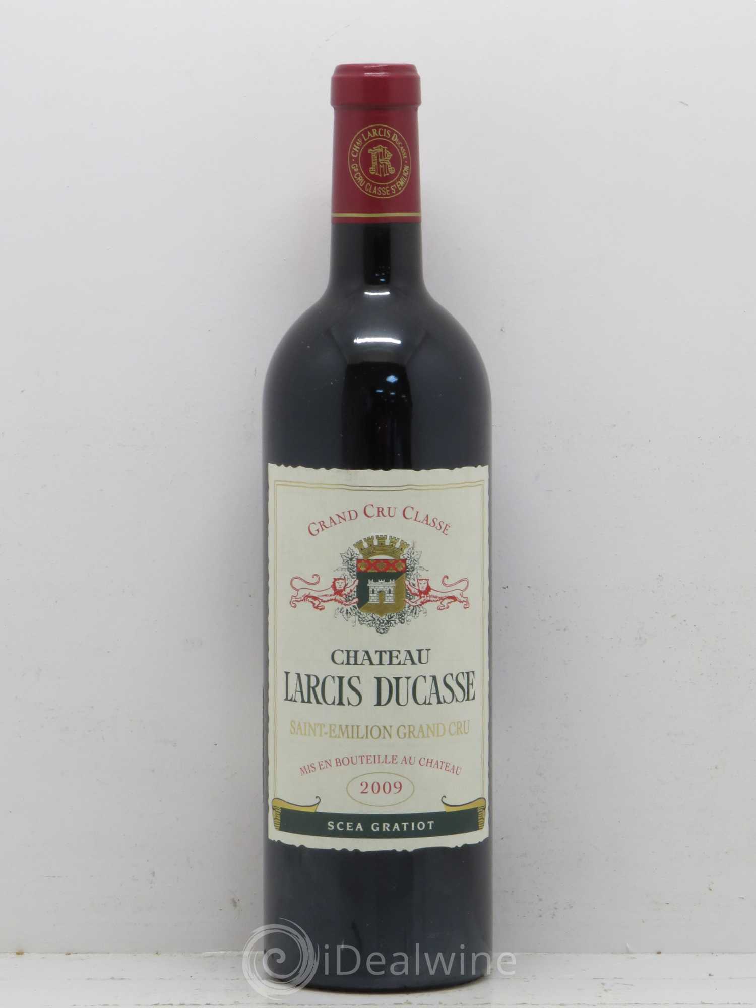 Château Larcis Ducasse 1er Grand Cru Classé B 2009 - Lot de 1 bouteille - 0