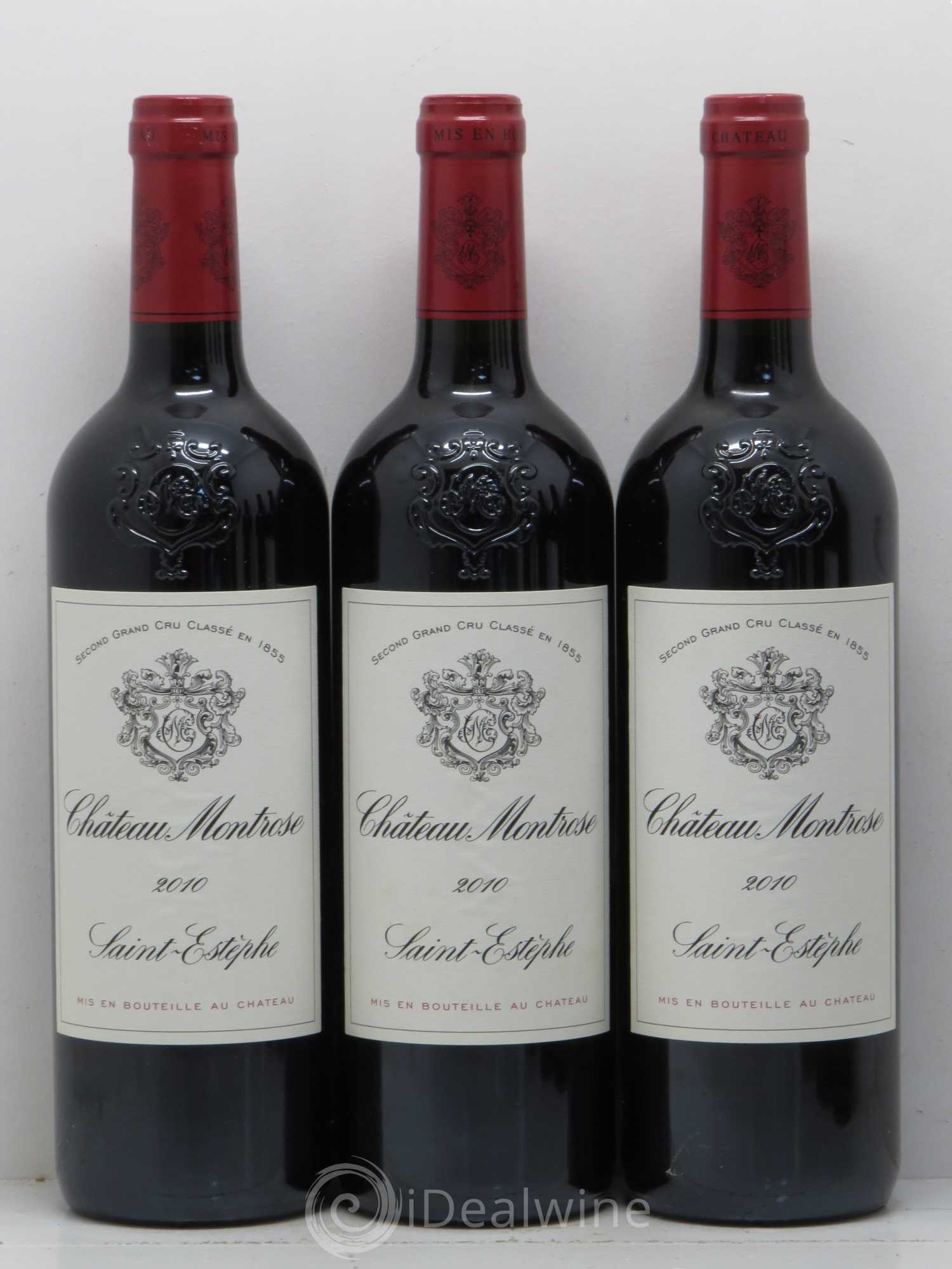 Château Montrose 2ème Grand Cru Classé 2010 - Lot de 6 bouteilles - 1