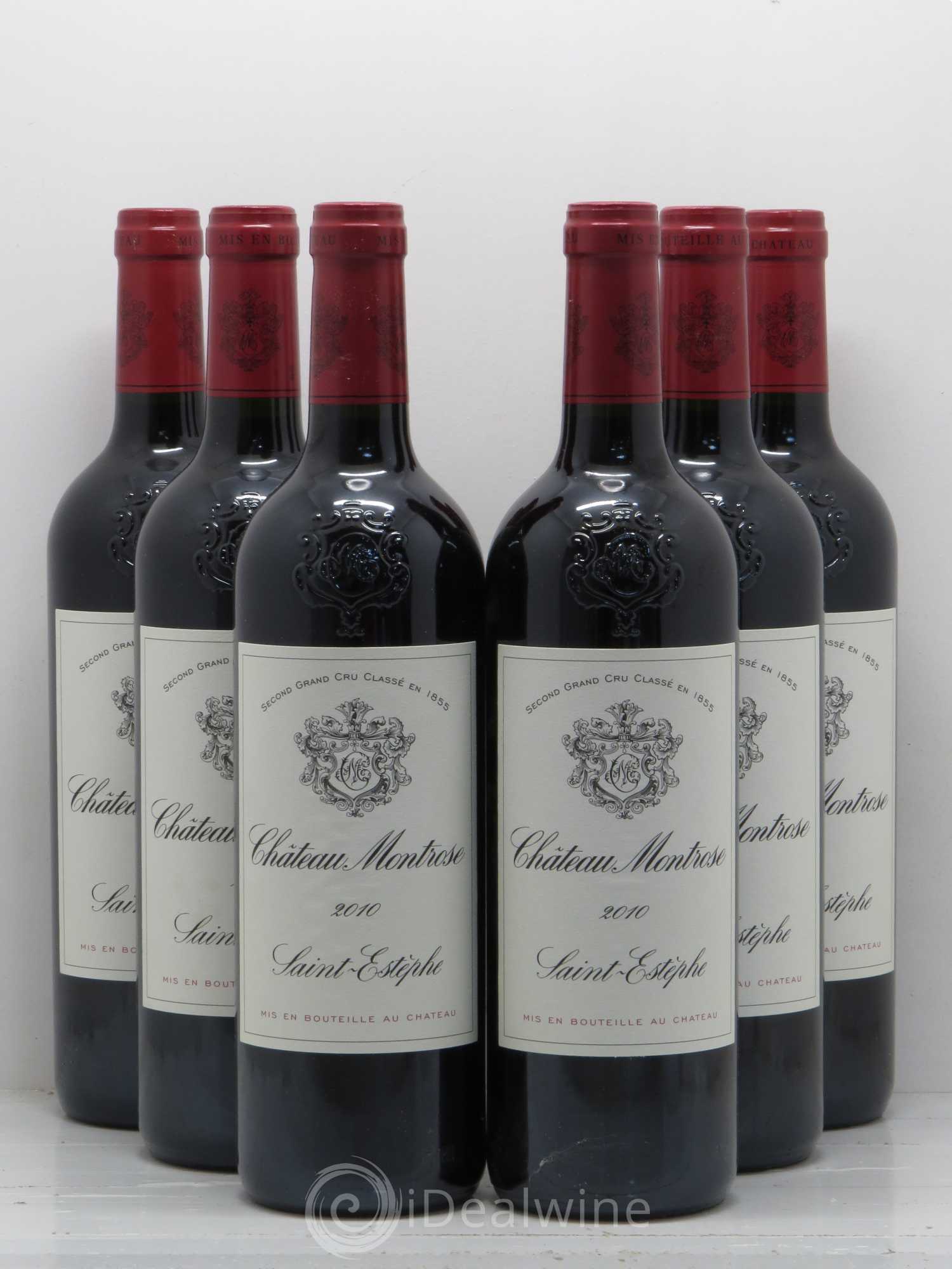 Château Montrose 2ème Grand Cru Classé 2010 - Lot de 6 bouteilles - 0