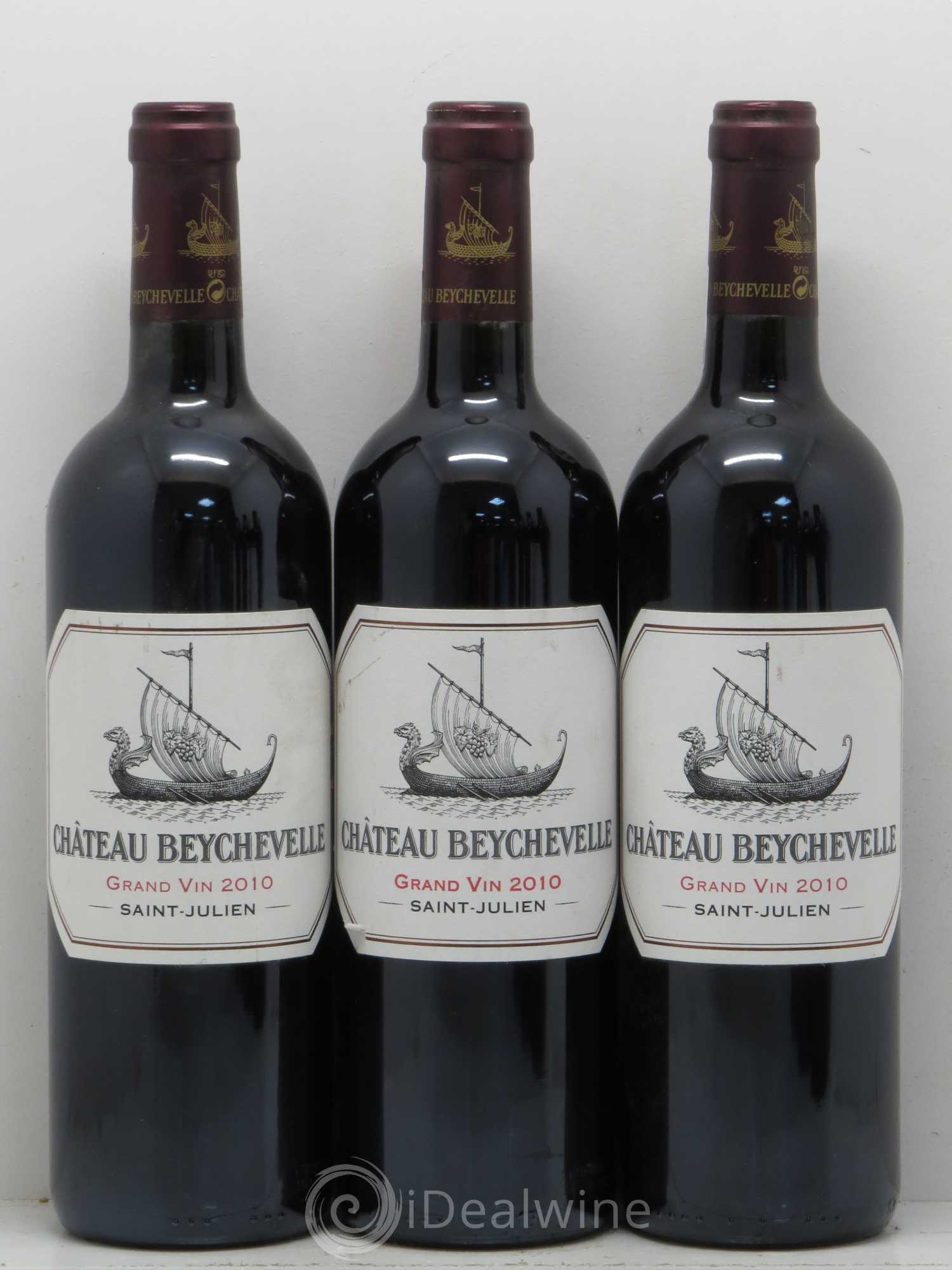 Château Beychevelle 4ème Grand Cru Classé 2010 - Lot de 6 bouteilles - 1