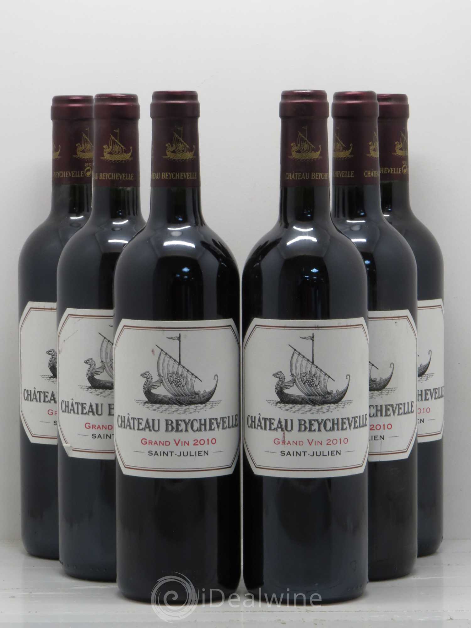 Château Beychevelle 4ème Grand Cru Classé 2010 - Lot de 6 bouteilles - 0