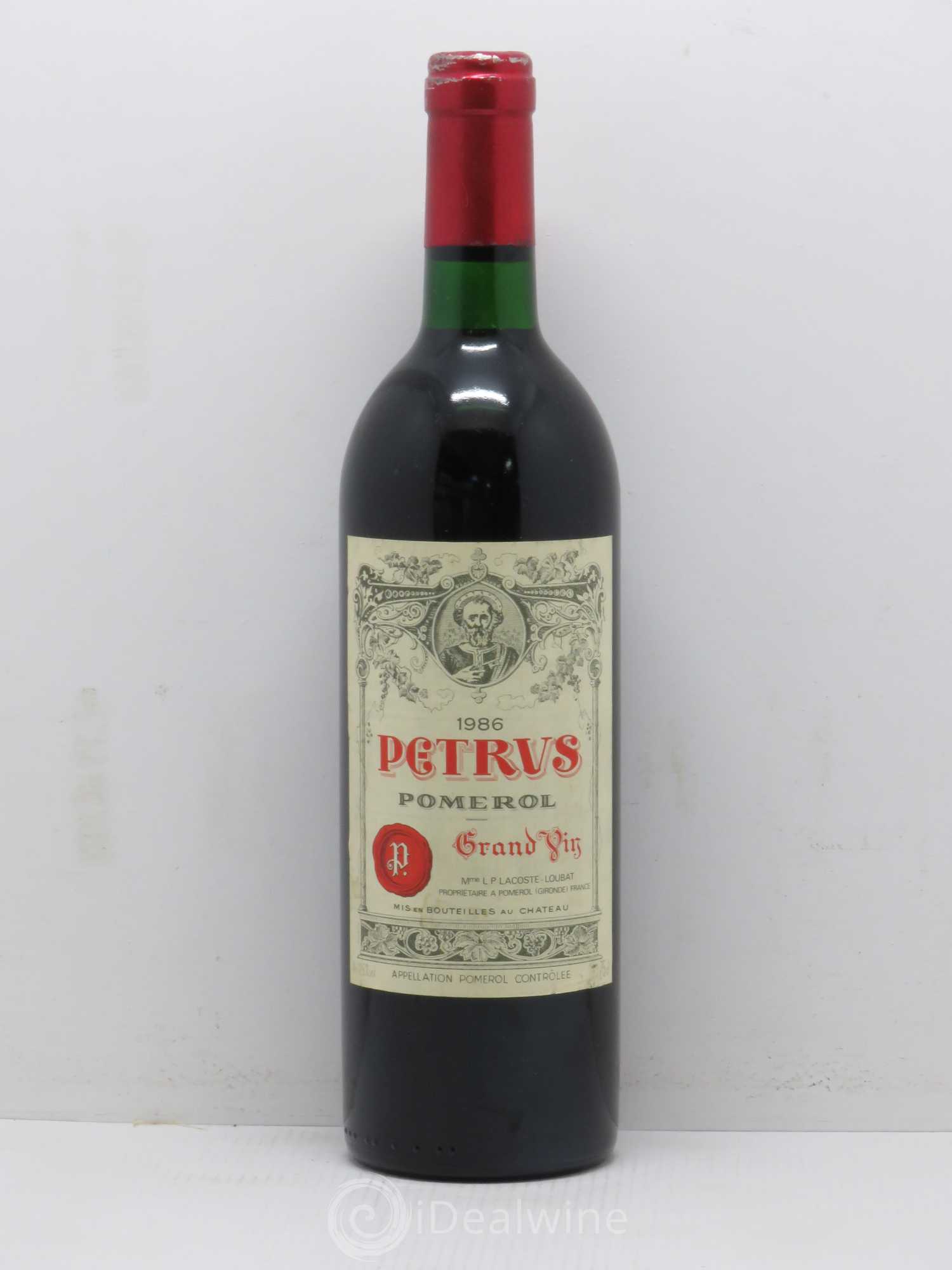 Petrus 1986 - Lot de 1 bouteille - 0