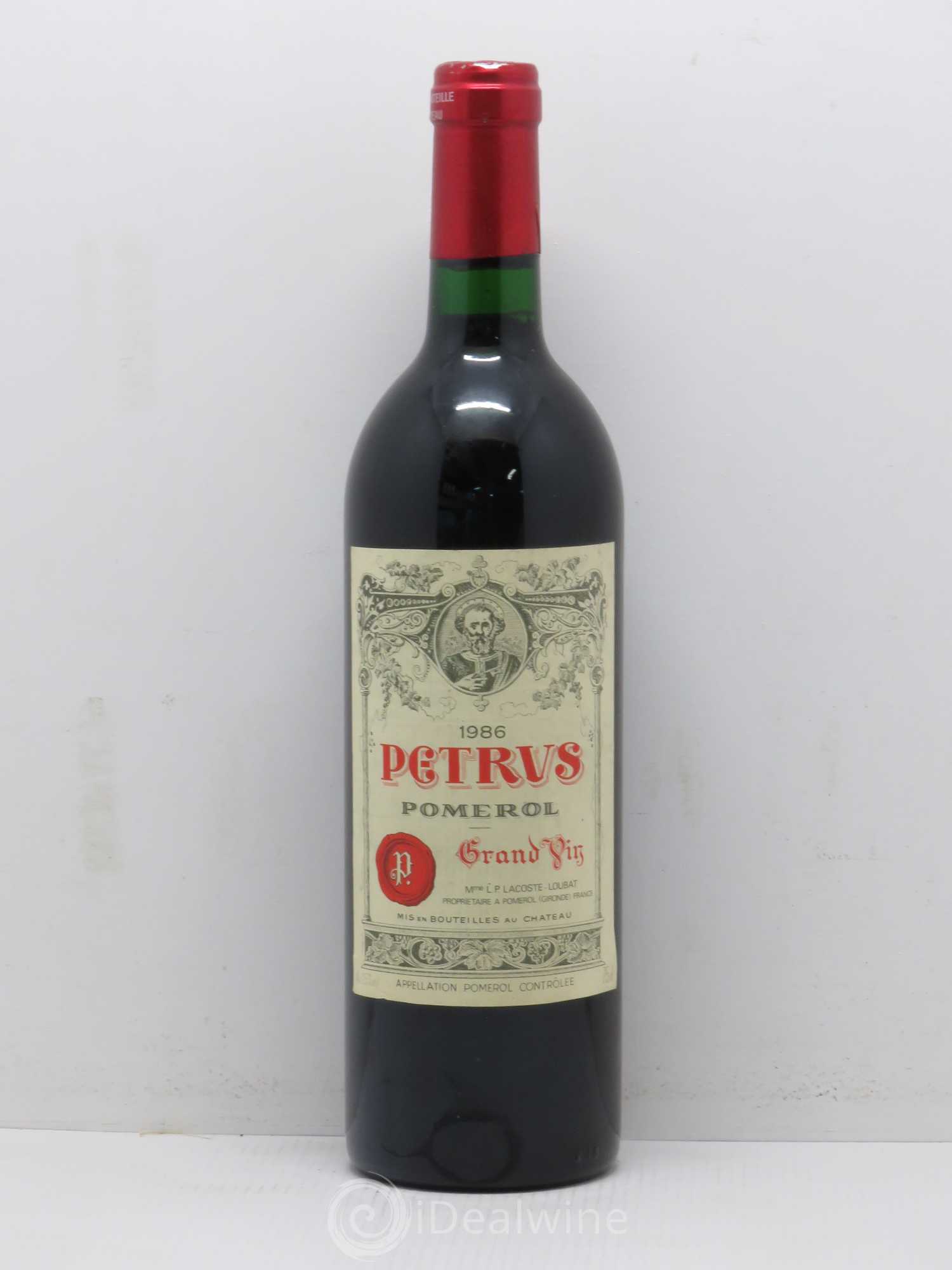 Petrus 1986 - Lot de 1 bouteille - 0