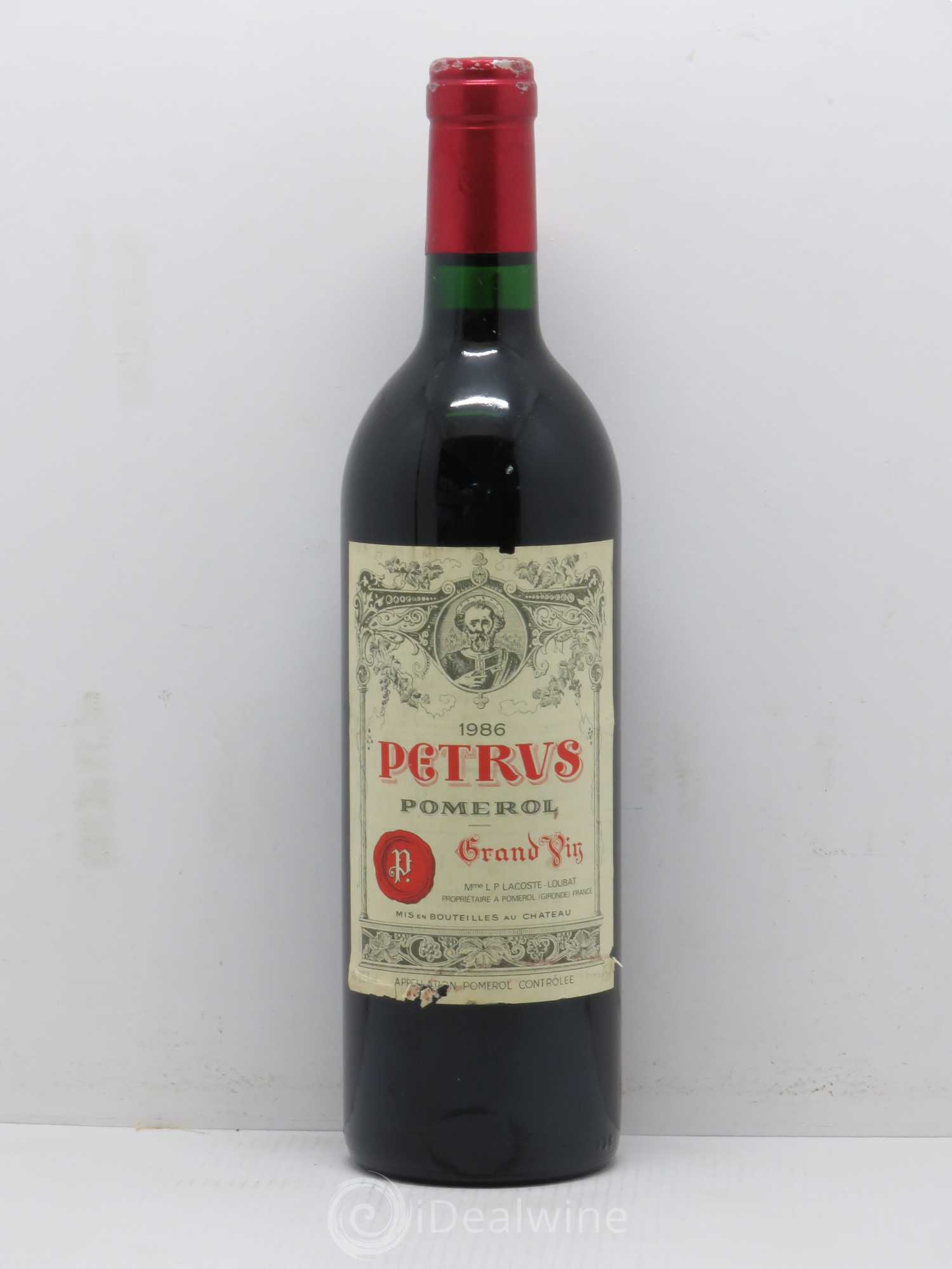 Petrus 1986 - Lot de 1 bouteille - 0
