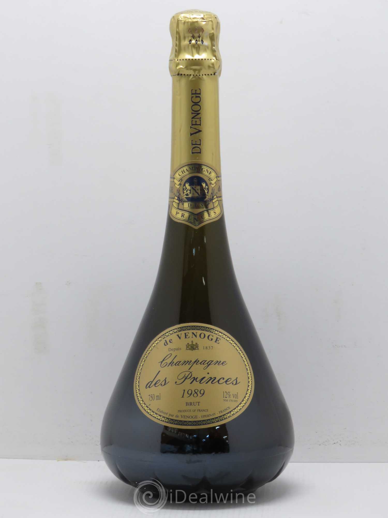 Cuvée des Princes De Venoge 1989 - Lot de 1 bouteille - 0
