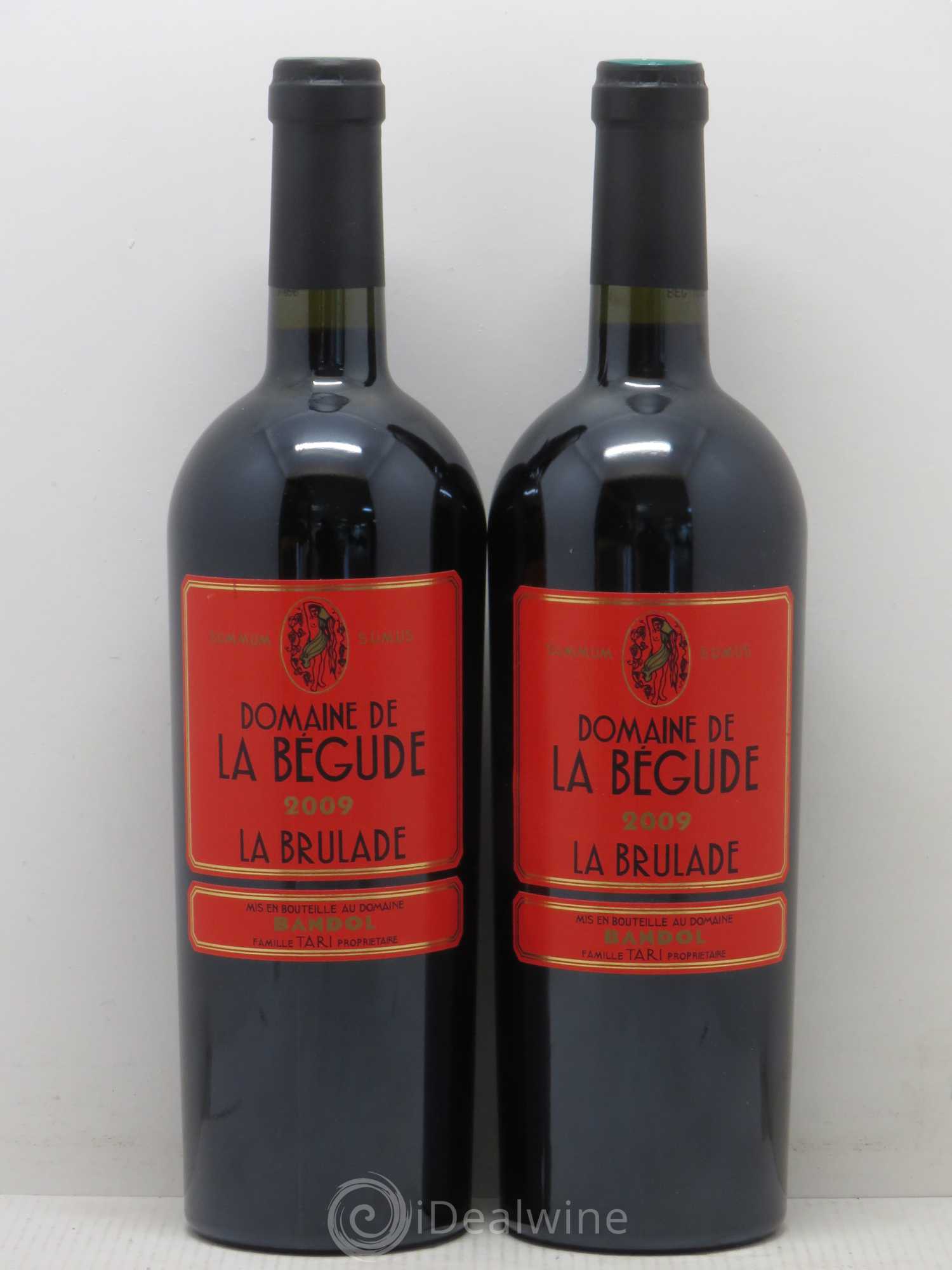 Bandol La Brûlade La Bégude 2009 - Lot de 2 bouteilles - 0
