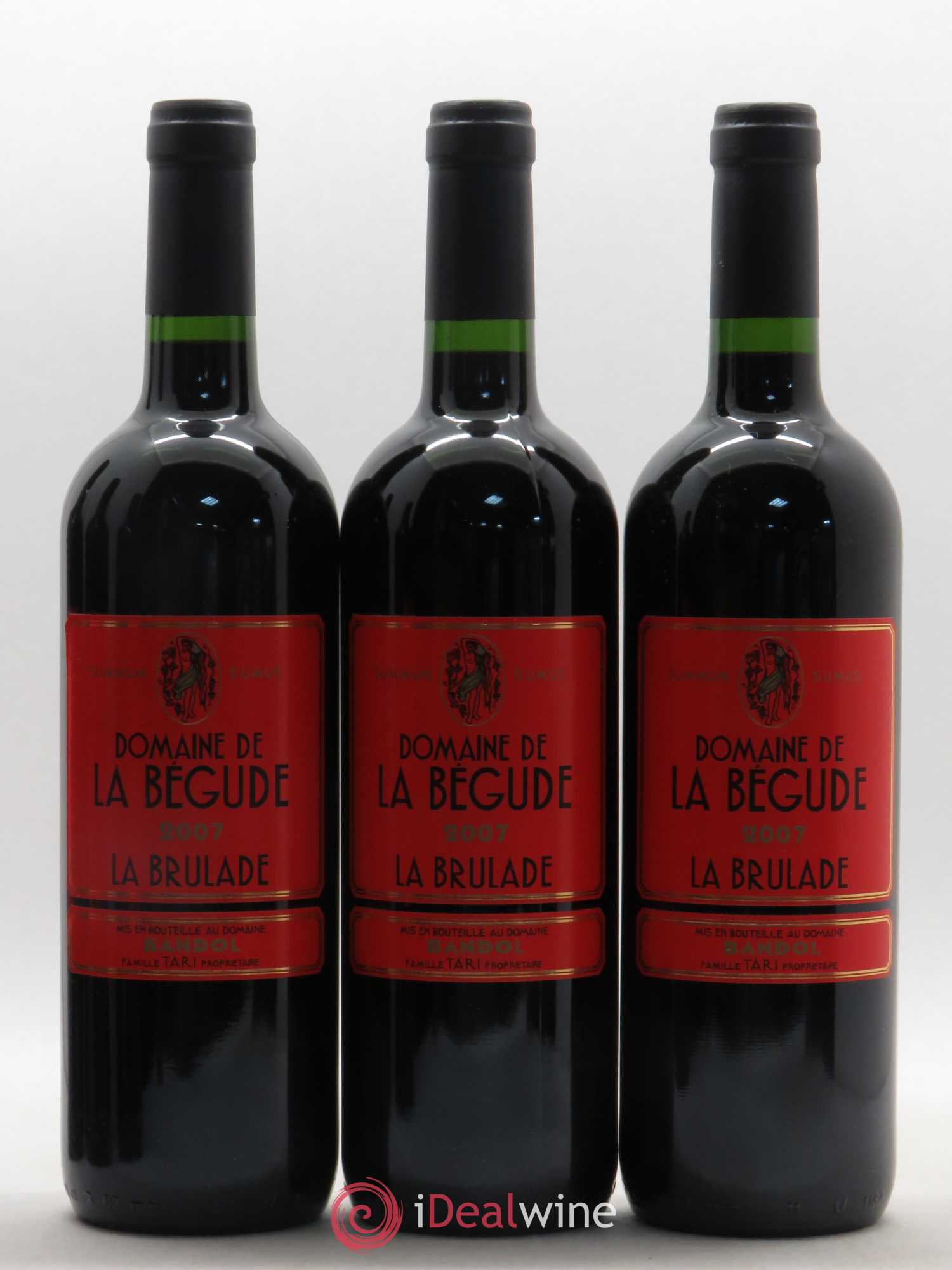Bandol La Brulade Domaine de la Begude 2007 - Posten von 6 Flaschen - 2