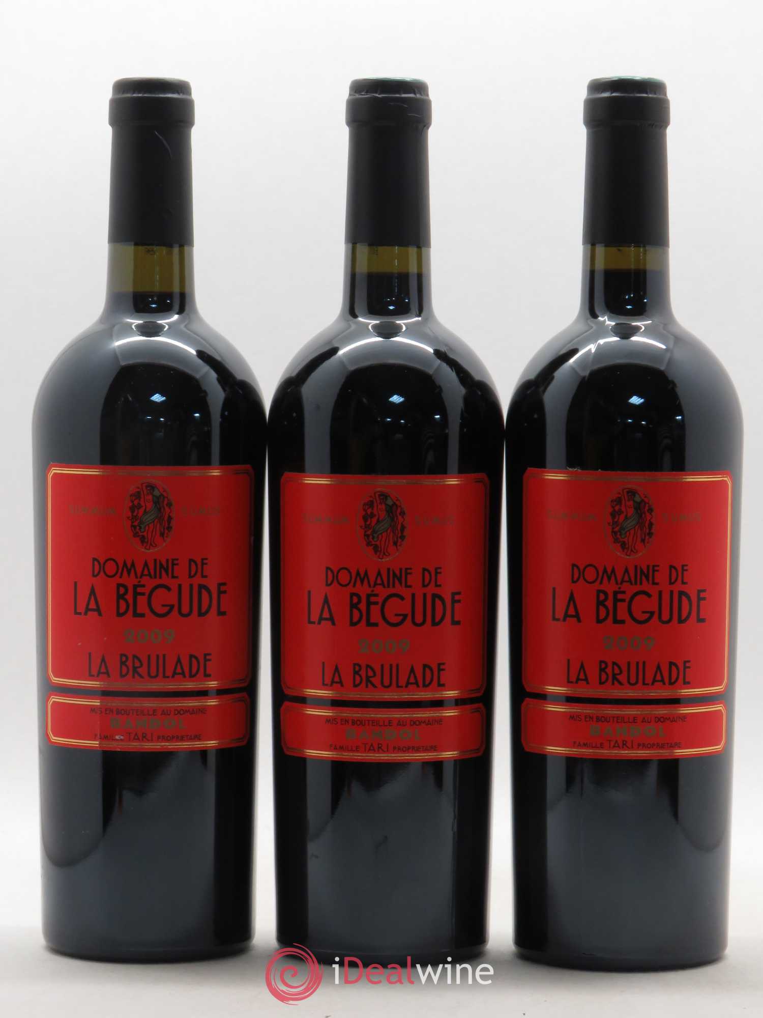 Bandol La Brûlade La Bégude 2009 - Lot de 3 bouteilles - 0
