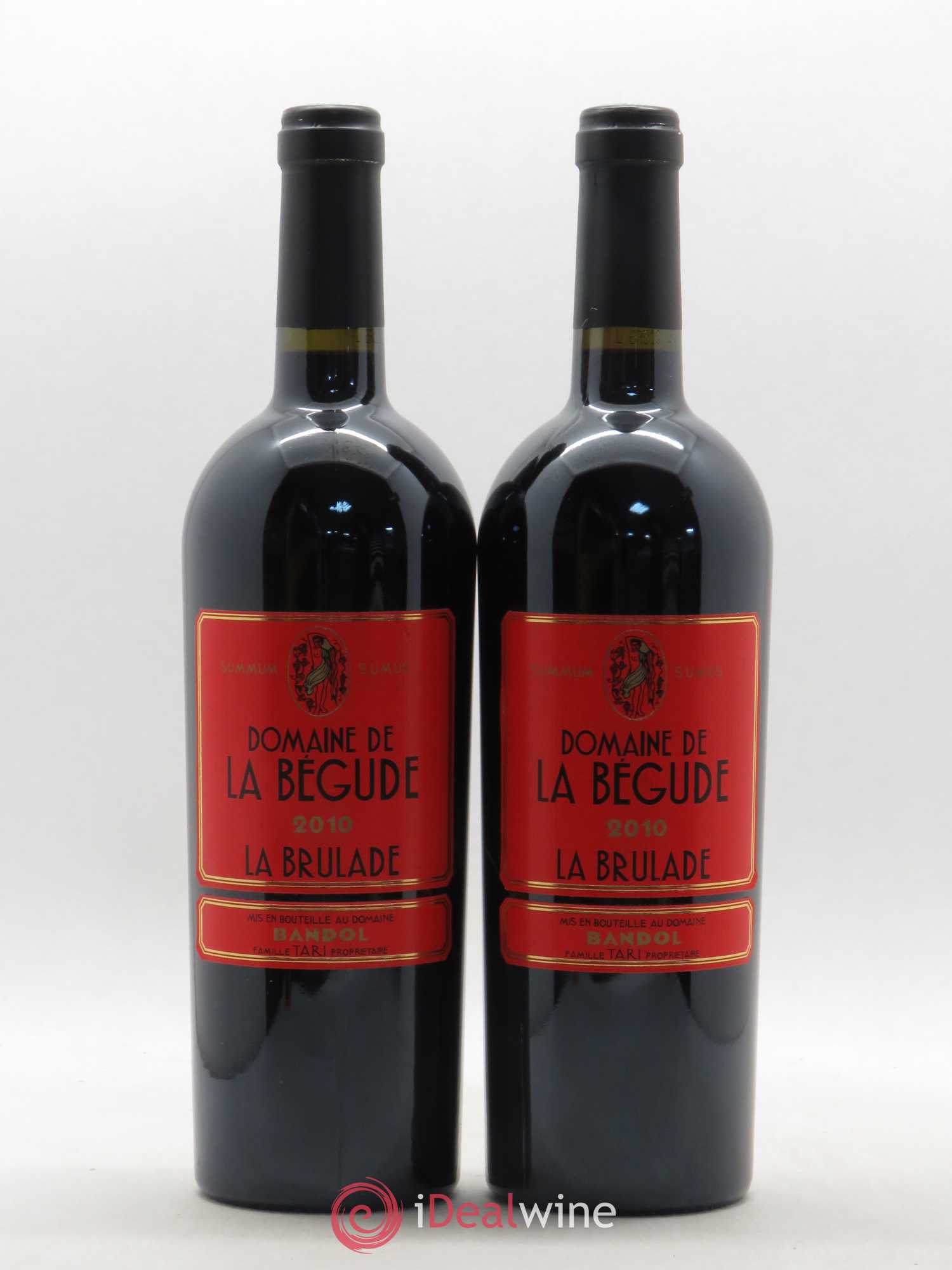 Bandol La Brûlade La Bégude 2010 - Lot de 2 bouteilles - 0