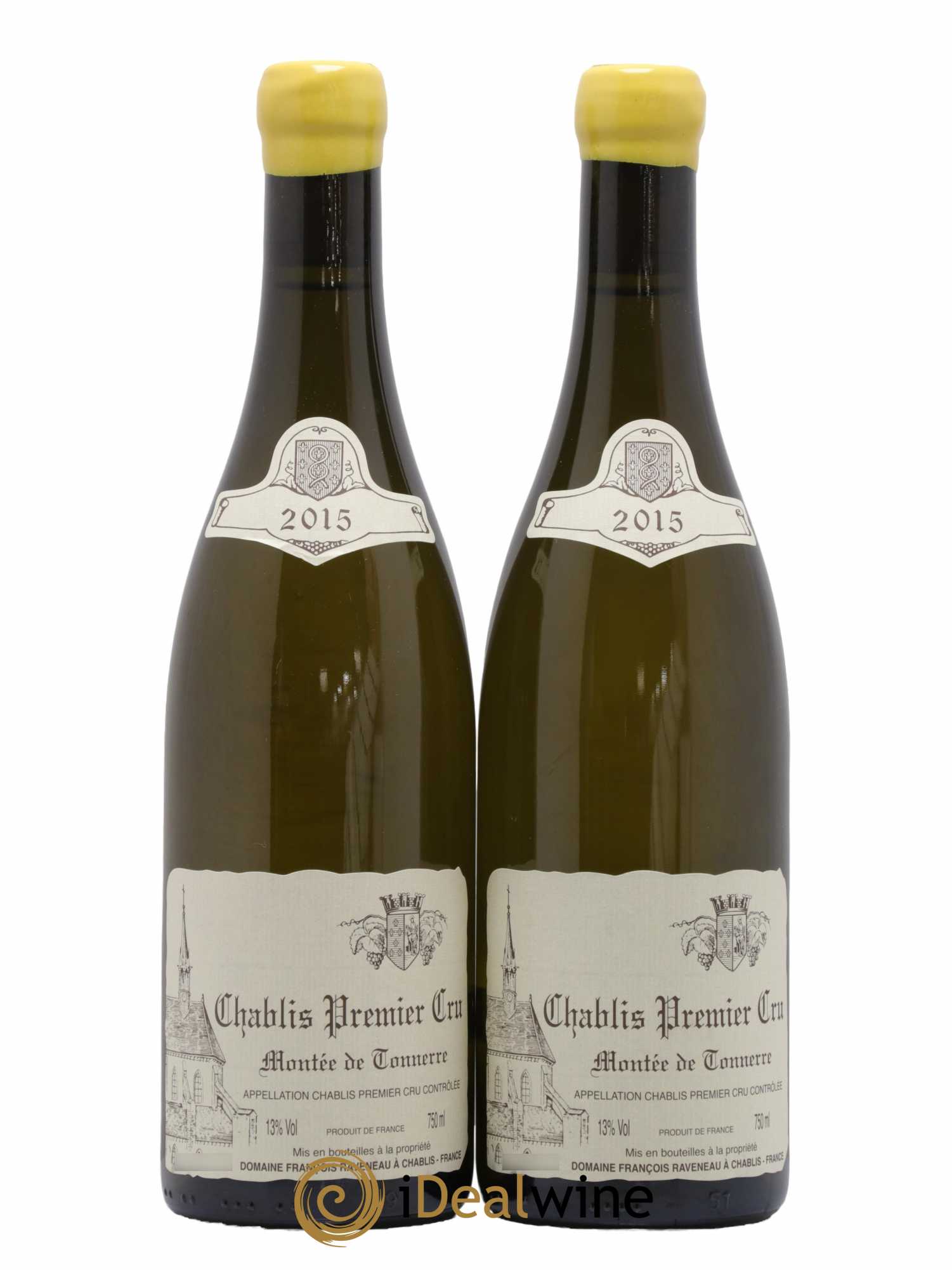 Chablis 1er Cru Montée de Tonnerre Raveneau (Domaine) 2015 - Posten von 2 Flaschen - 0