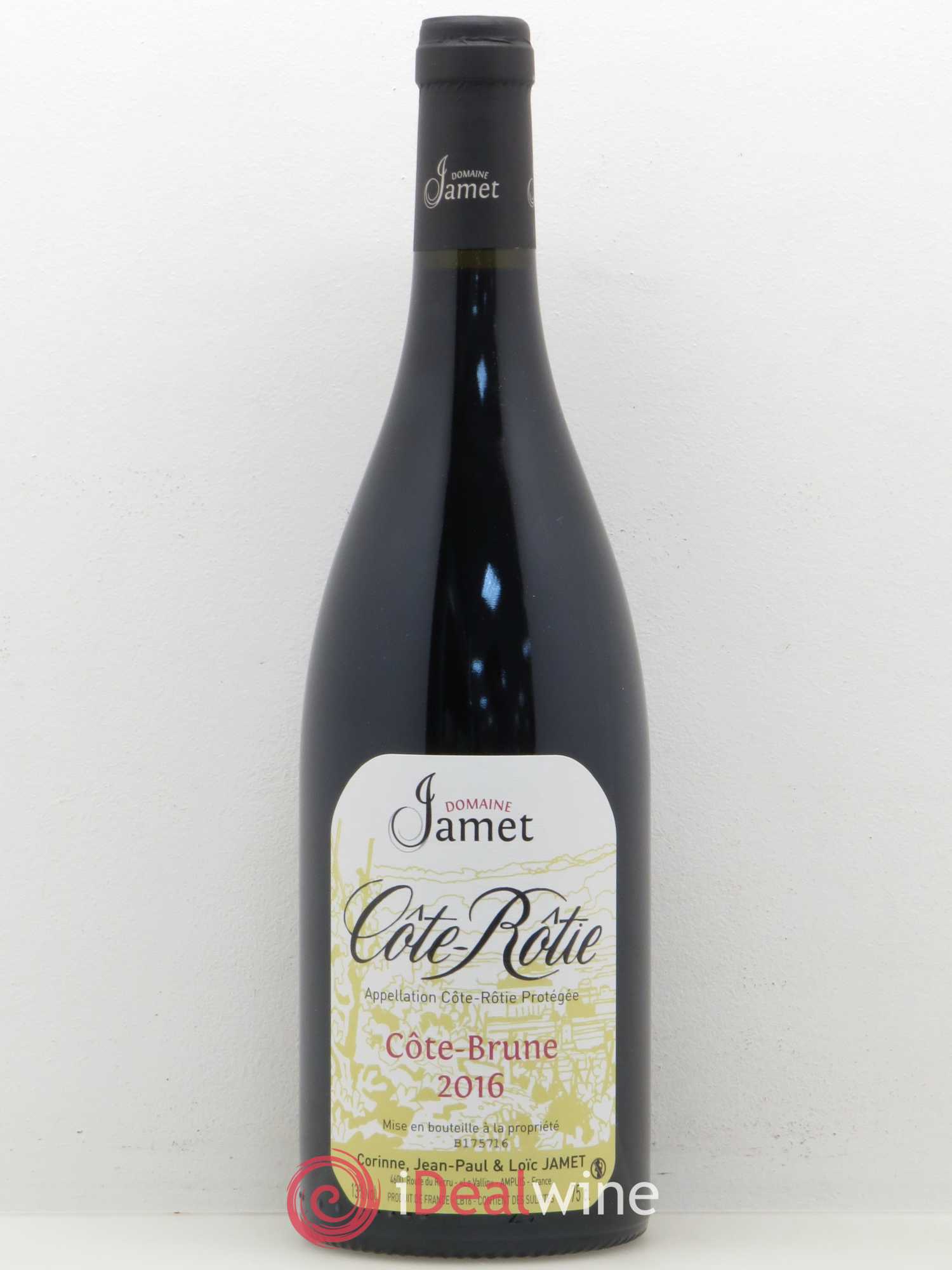 Côte-Rôtie Côte Brune Jamet (Domaine) 2016 - Lot de 1 bouteille - 0