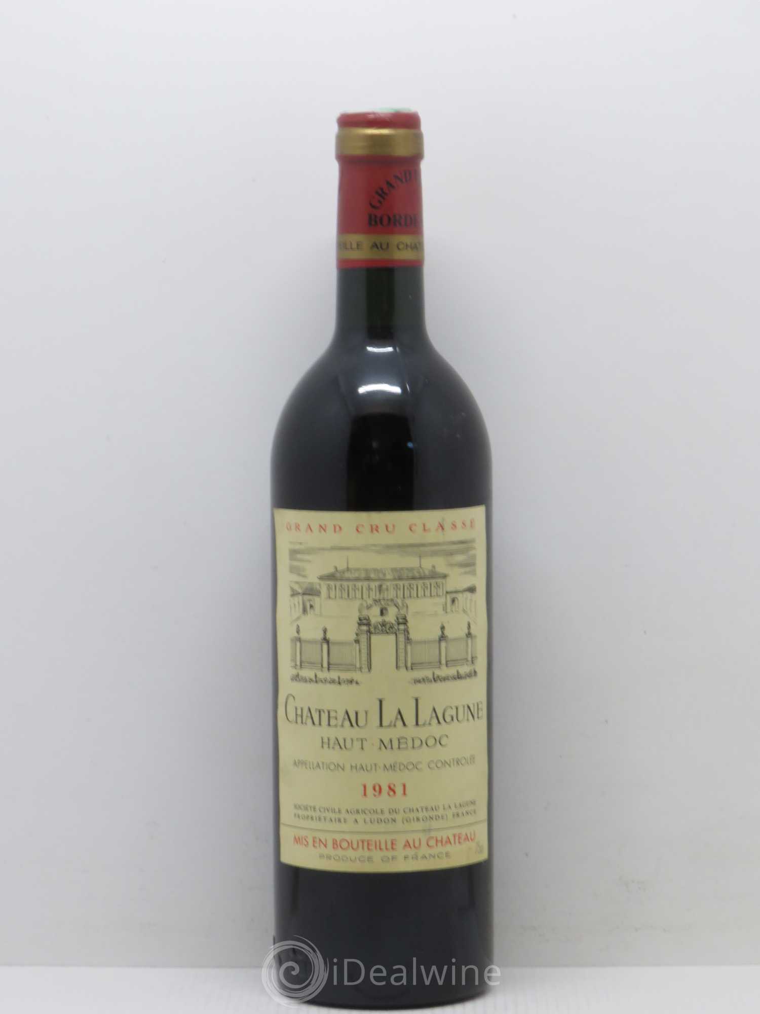 Château la Lagune 3ème Grand Cru Classé 1981 - Lot de 1 bouteille - 0