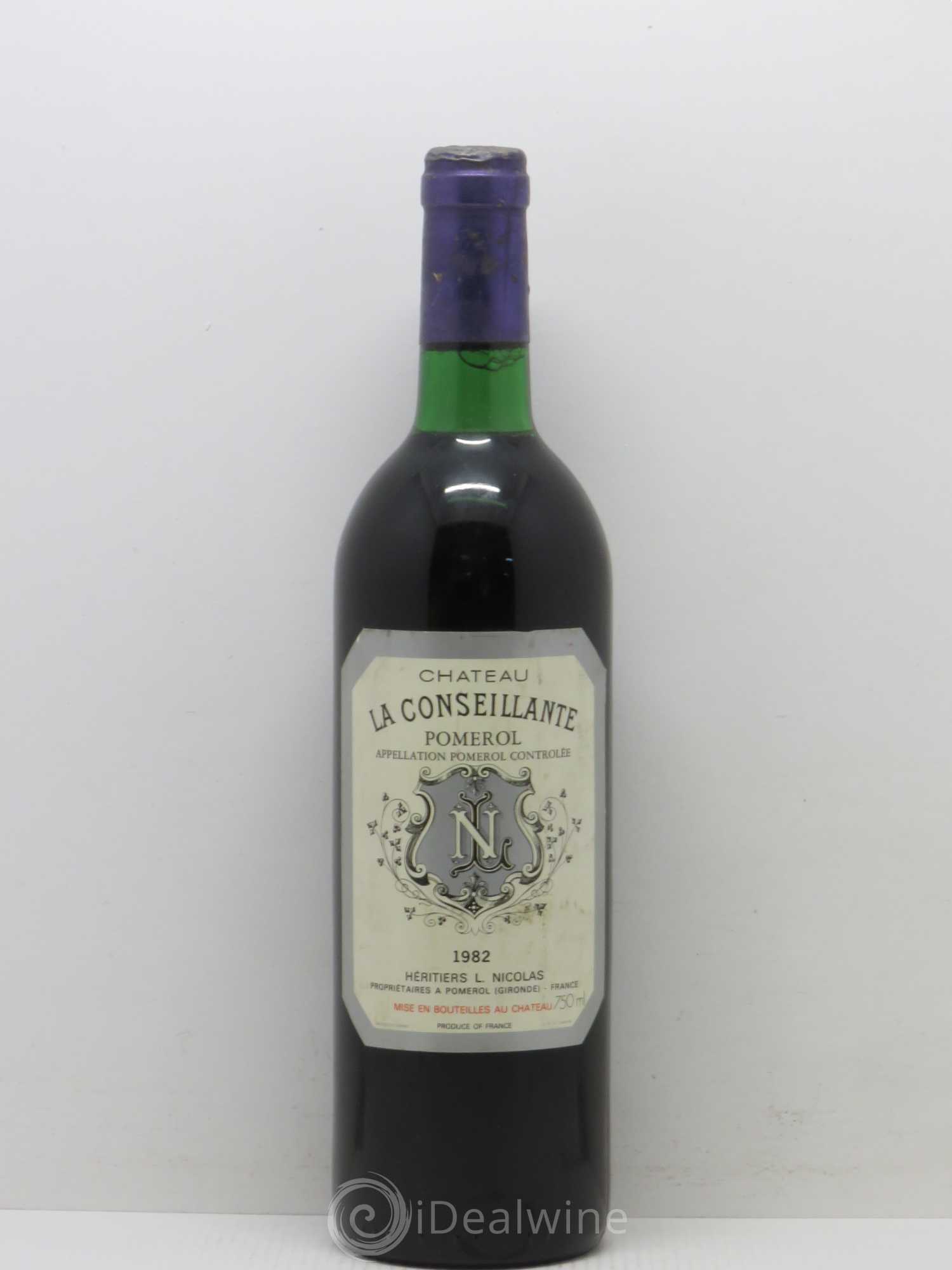 Château la Conseillante 1982 - Lot de 1 bouteille - 0