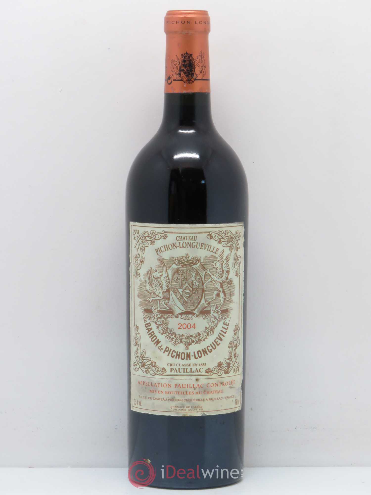 Pichon Longueville Baron 2ème Grand Cru Classé 2004 - Lot de 1 bouteille - 0