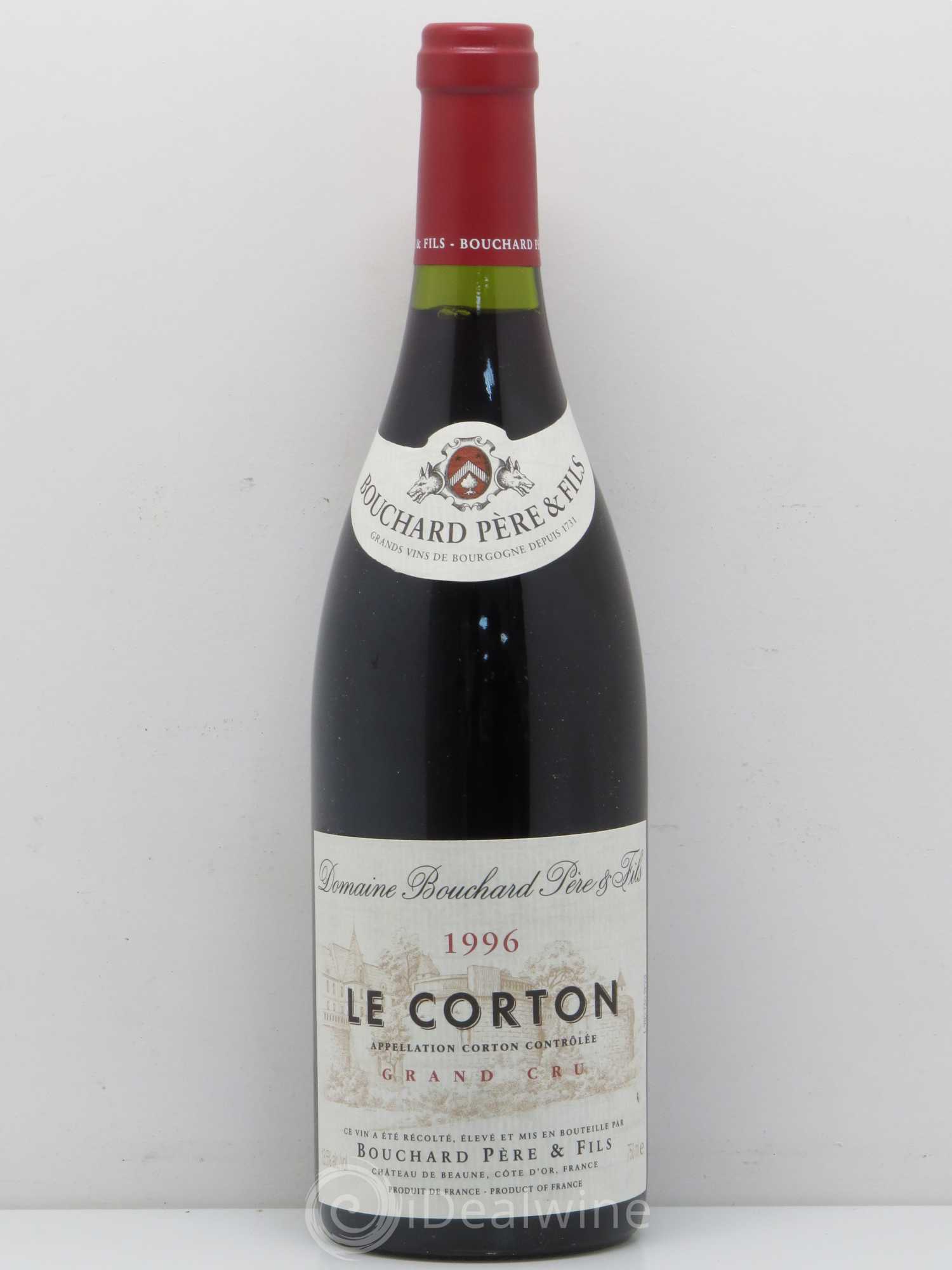 Corton Grand Cru Le Corton Bouchard Père & Fils 1996 - Lot de 1 bouteille - 0
