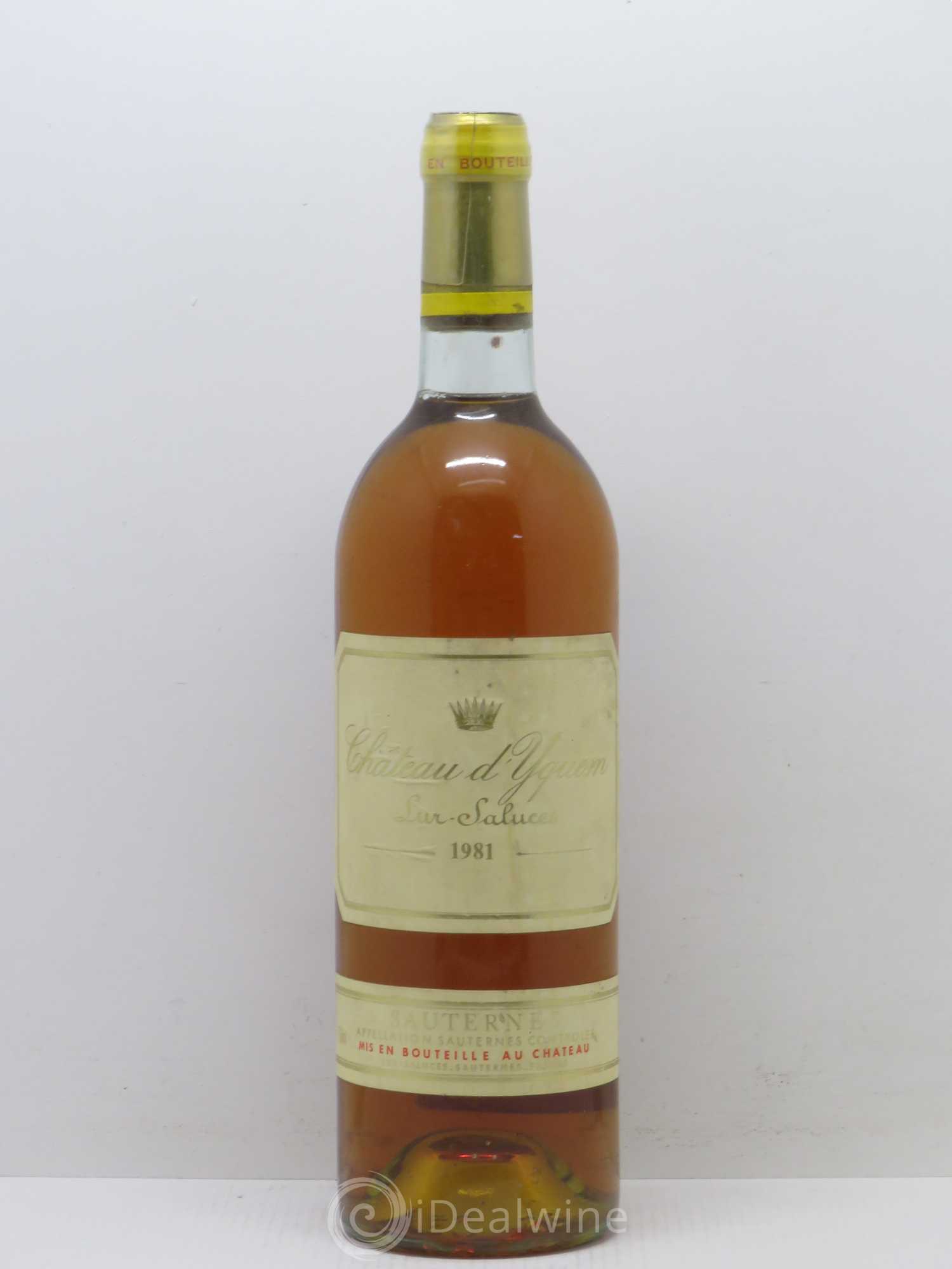 Château d' Yquem 1er Cru Classé Supérieur 1981 - Lotto di 1 bottiglia - 0