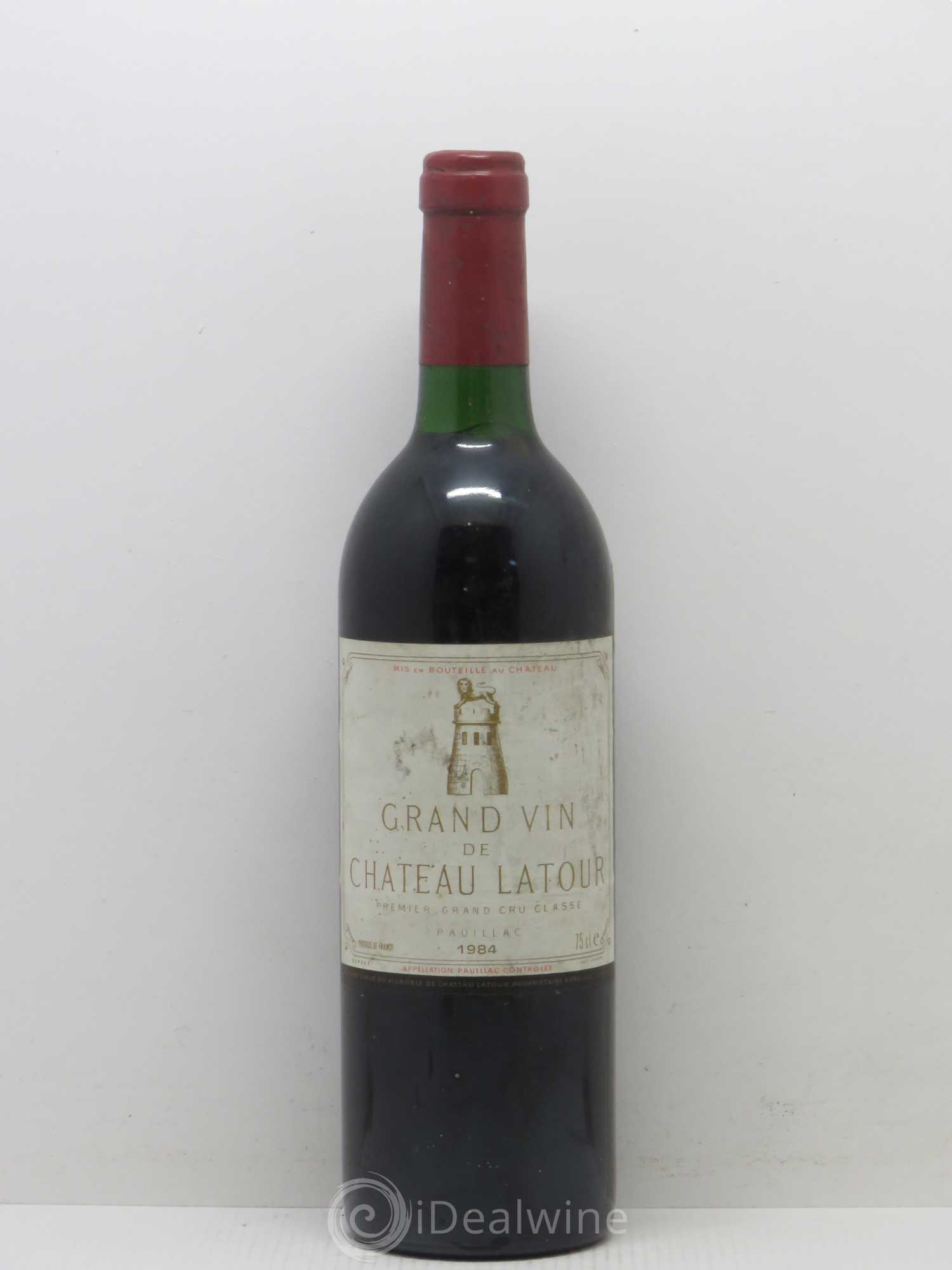 Château Latour 1er Grand Cru Classé 1984 - Lot de 1 bouteille - 0