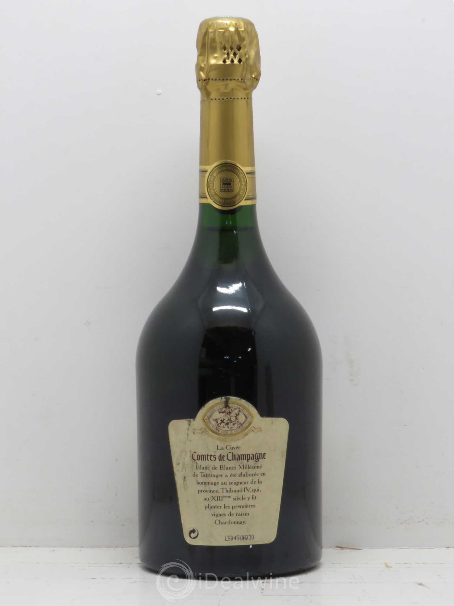 Comtes de Champagne Taittinger 1988 - Lot de 1 bouteille - 1
