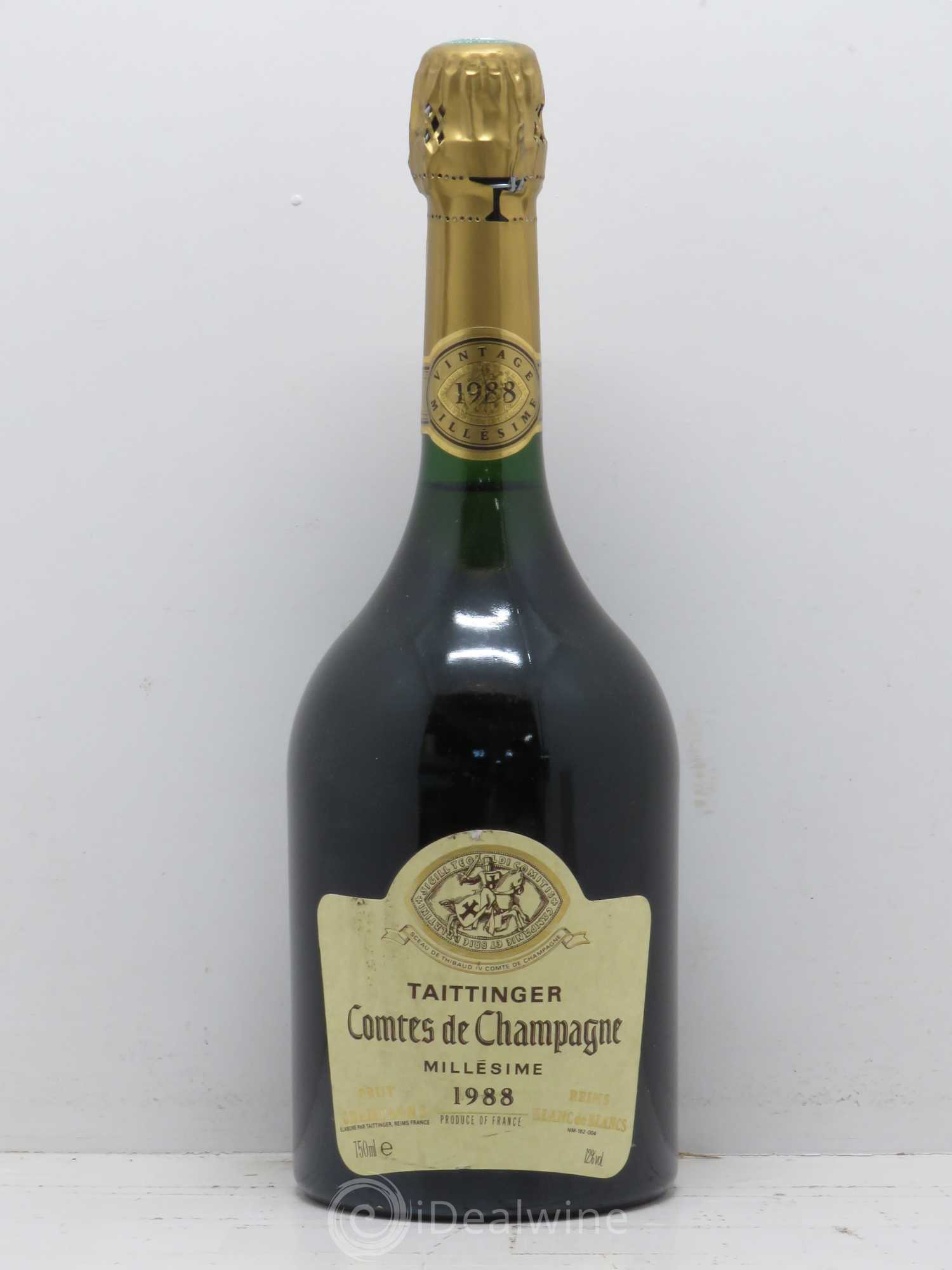 Comtes de Champagne Taittinger 1988 - Lot de 1 bouteille - 0